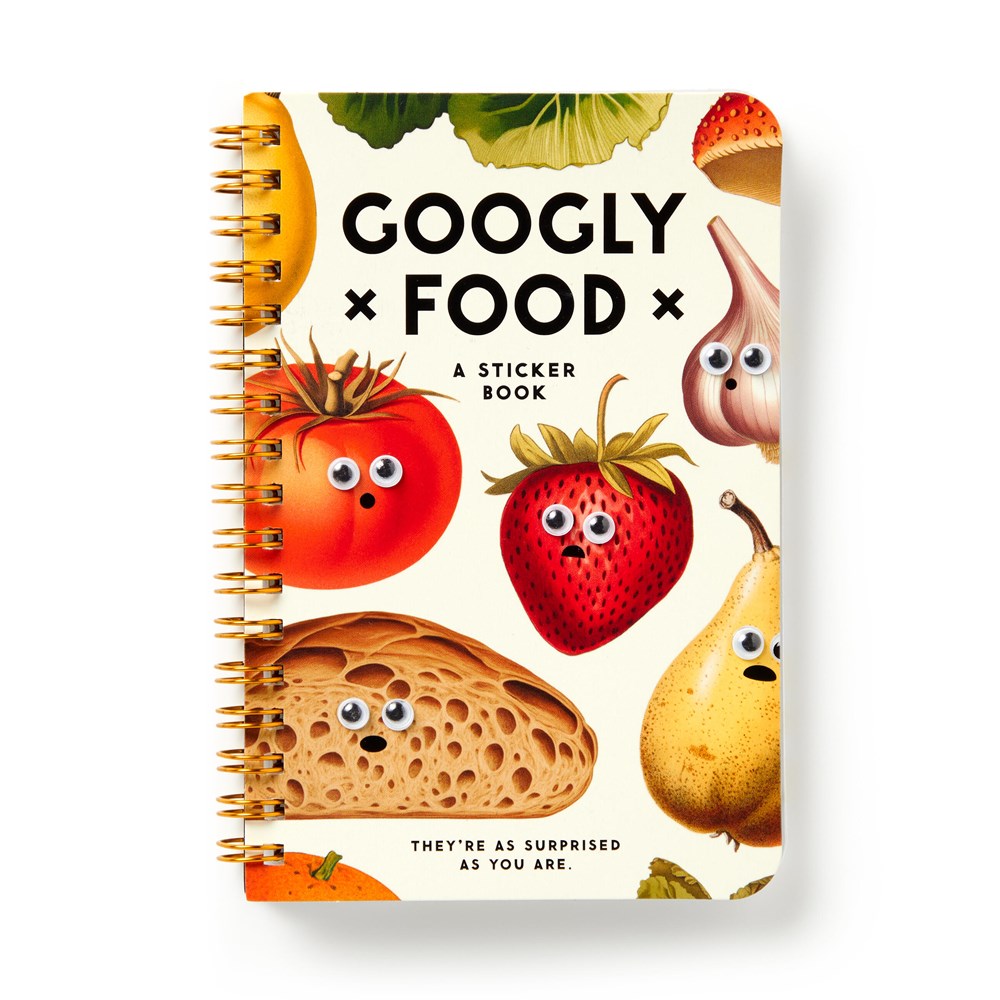  Googly Food Sticker Book、mySite、ghnorth