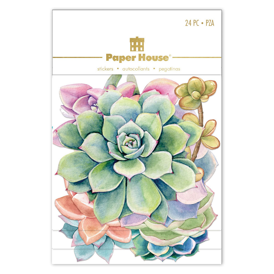  Succulents Diecut Stickers、mySite、ghnorth