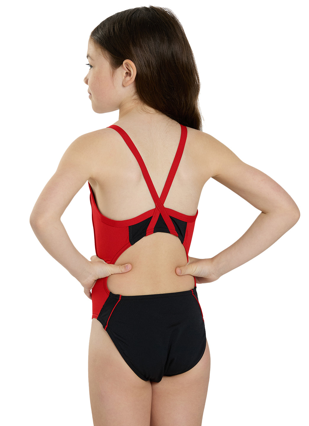 Sporti HydroLast Splice Thin Strap One Piece Swimsuit (22-40)、mySite、noshort
