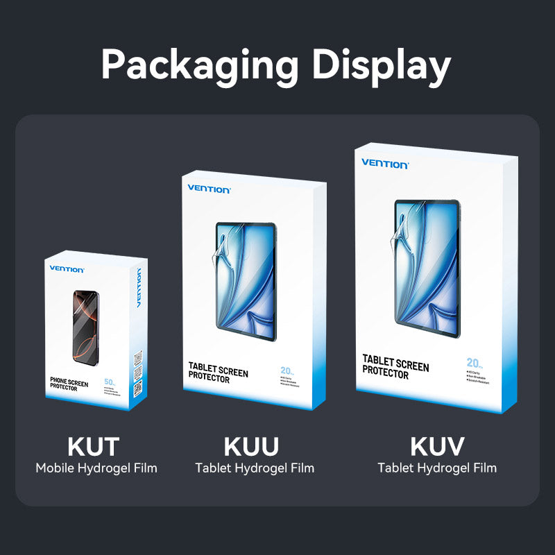 Vention Intelligent Screen Film Cutter with Touch Screen - EU Plug、mySite、fannypackpong