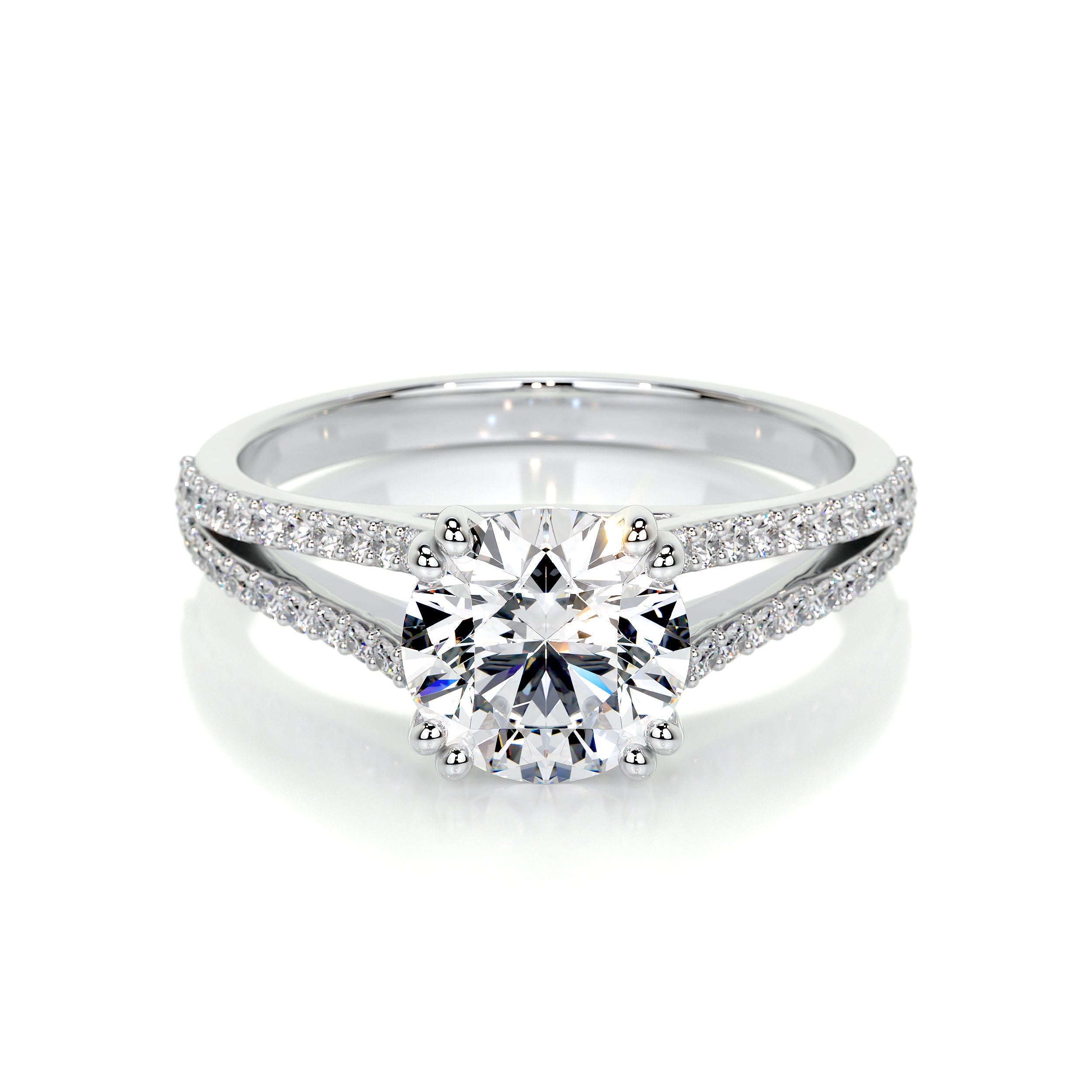 Evelyn Lab Grown Diamond Ring -14K White Gold、mySite、hinf8tx79