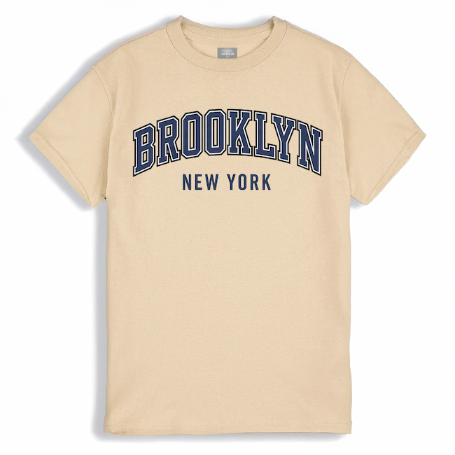 Classic Brooklyn New York T-Shirt (5 Colorways)、mySite、vikingsvslions