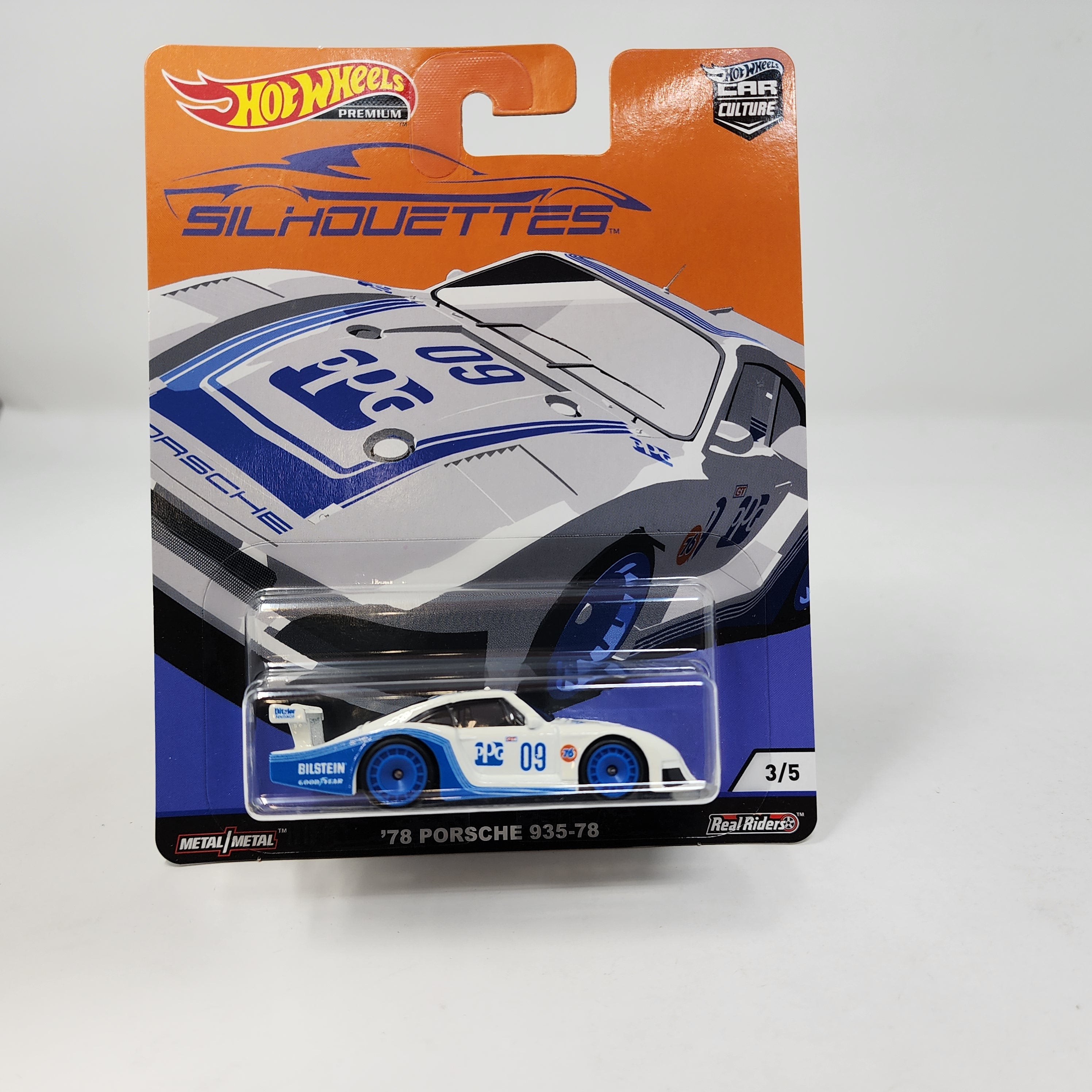 '78 Porsche 935-78 * White * Hot Wheels Car Culture Silhouettes、mySite、hgirdovlk