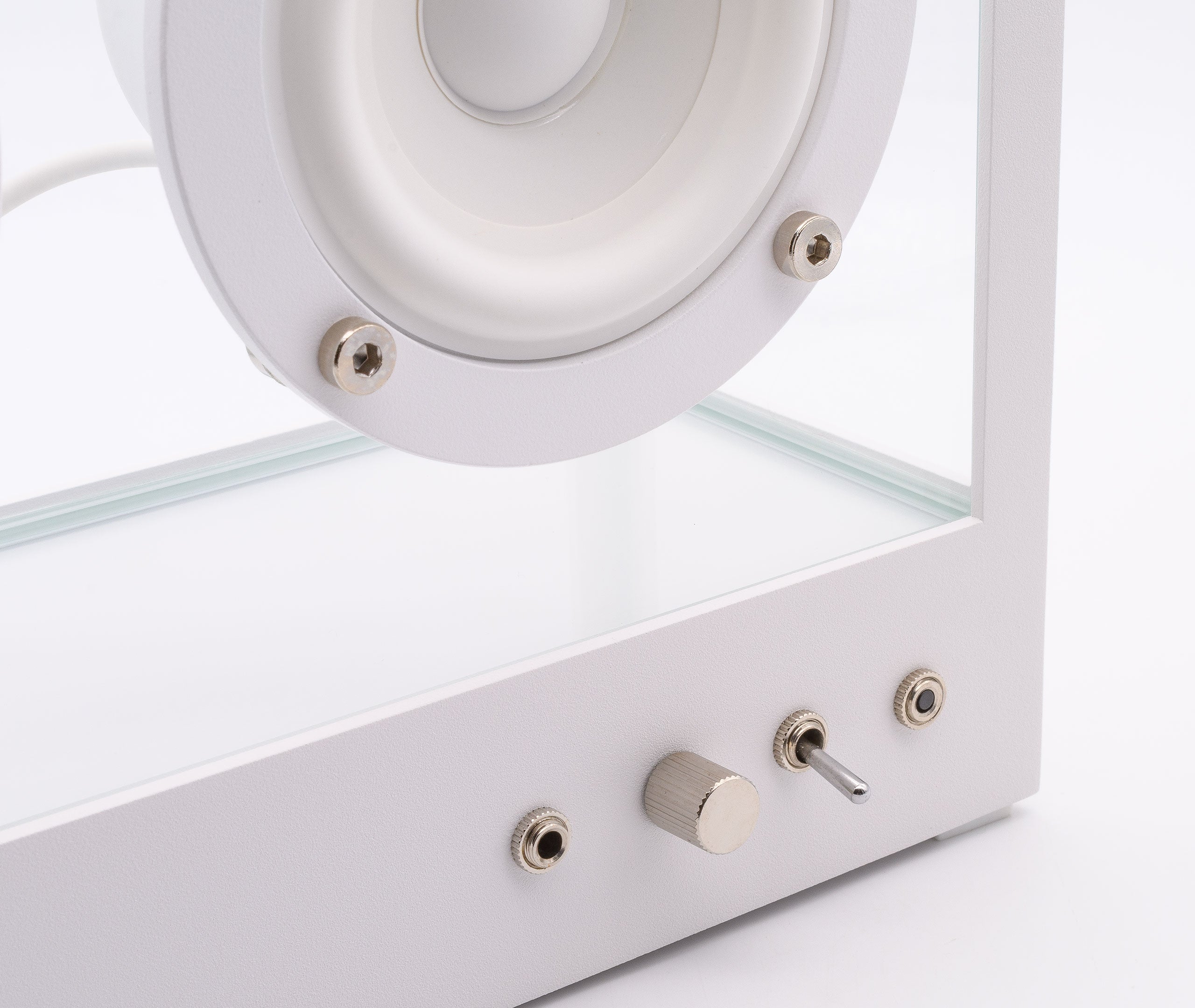 Small Transparent Speaker - White、mySite、topwebapps