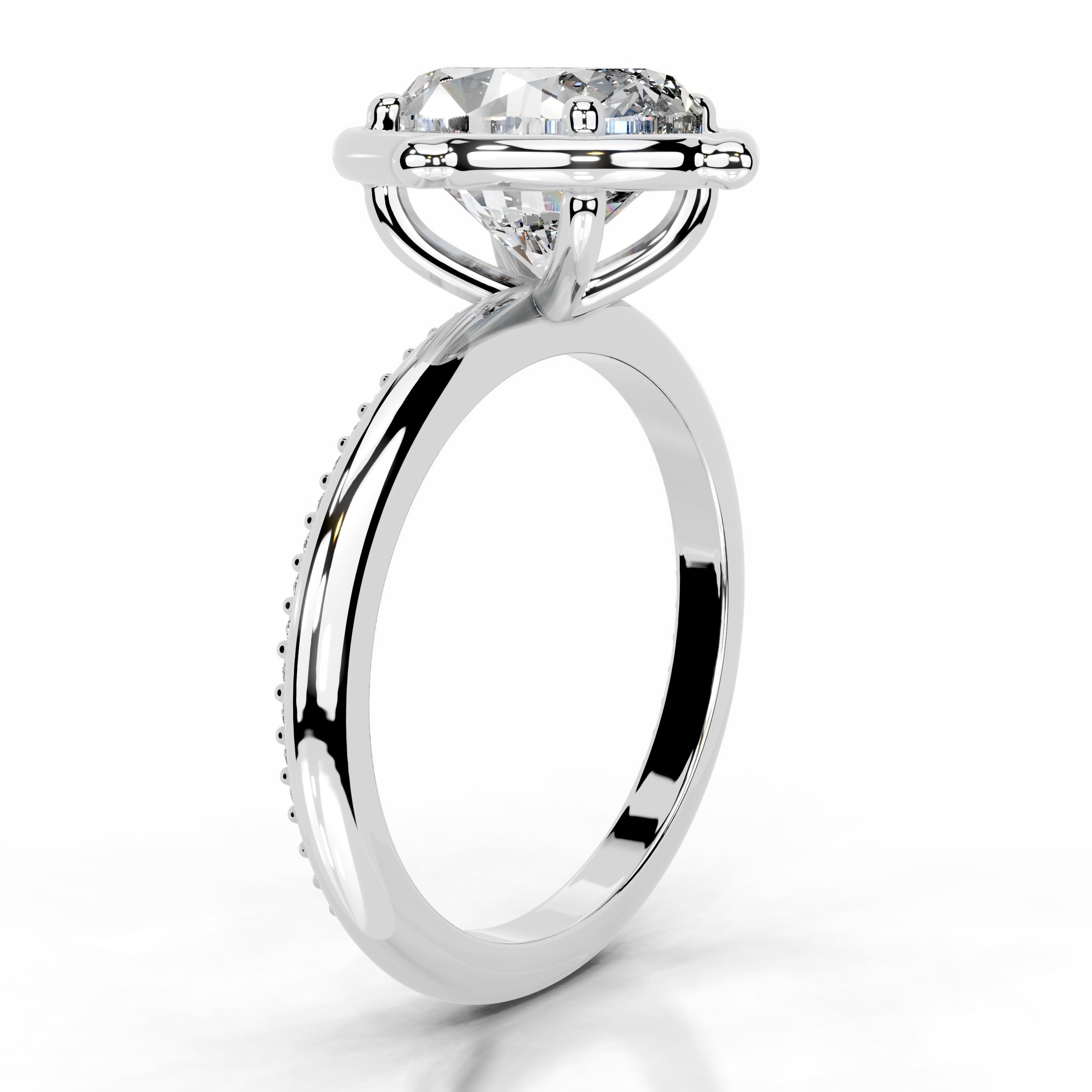 Rosewood Romance Lab Grown Diamond Ring - Platinum、mySite、hinf8tx79