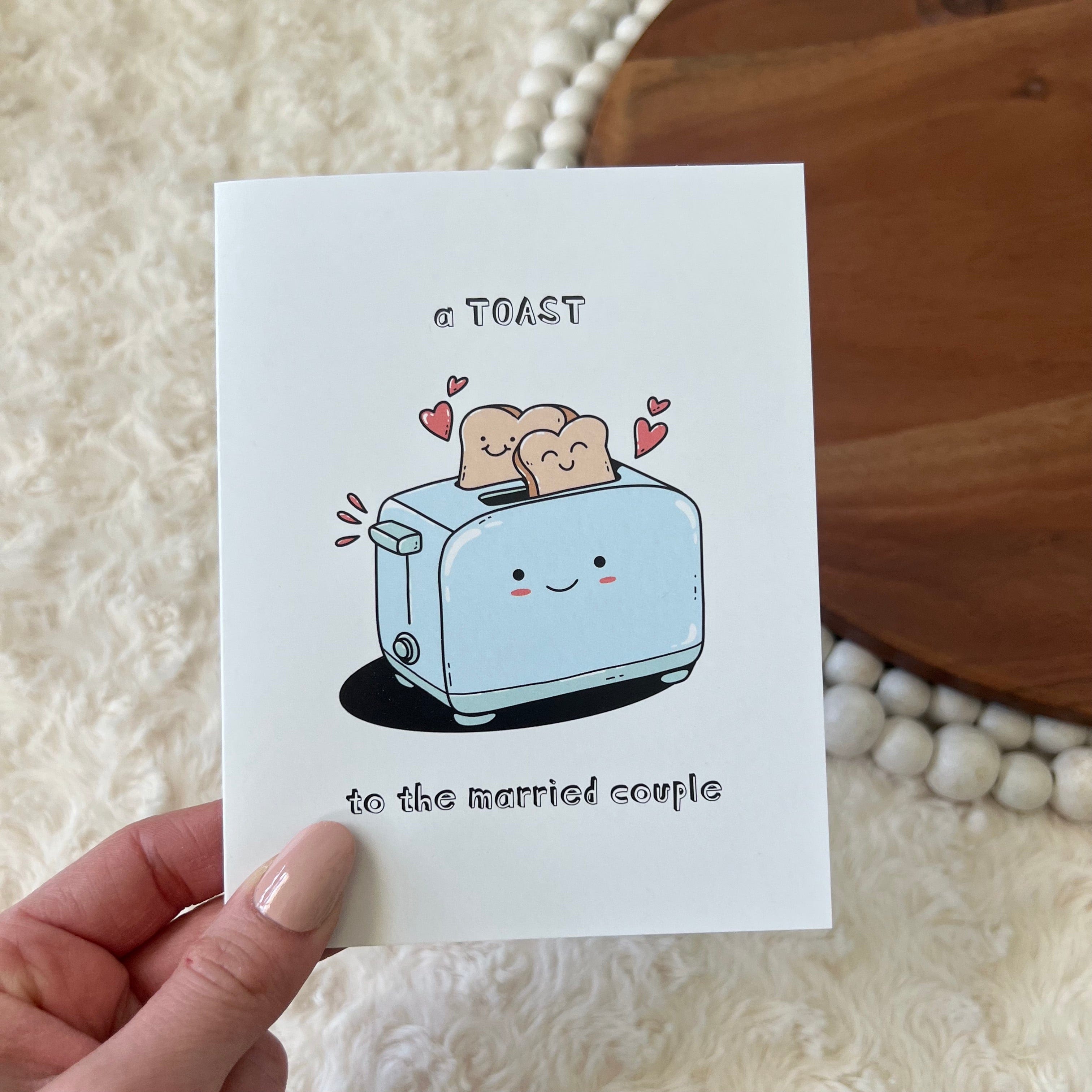  Toast To The Married Couple Wedding Card、mySite、ghnorth