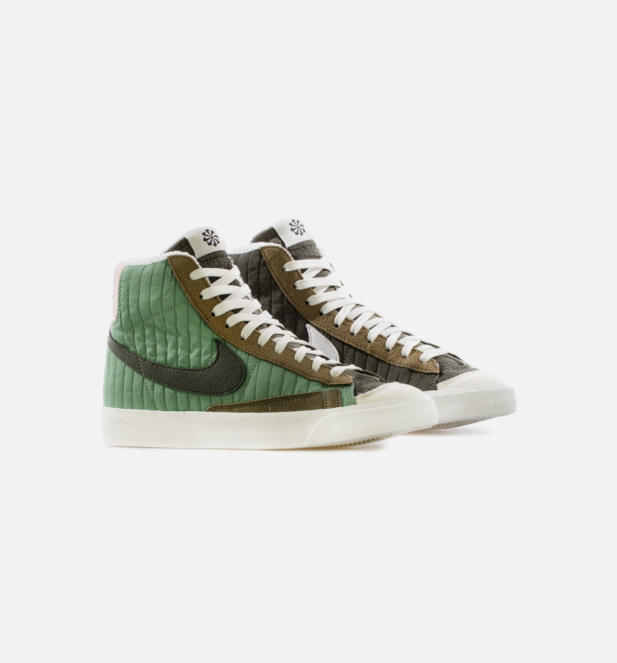 Blazer Mid '77 Grade School Lifestyle Shoe - Oil Green/Sail/Medium Olive/Sequoia、mySite、dreamappss