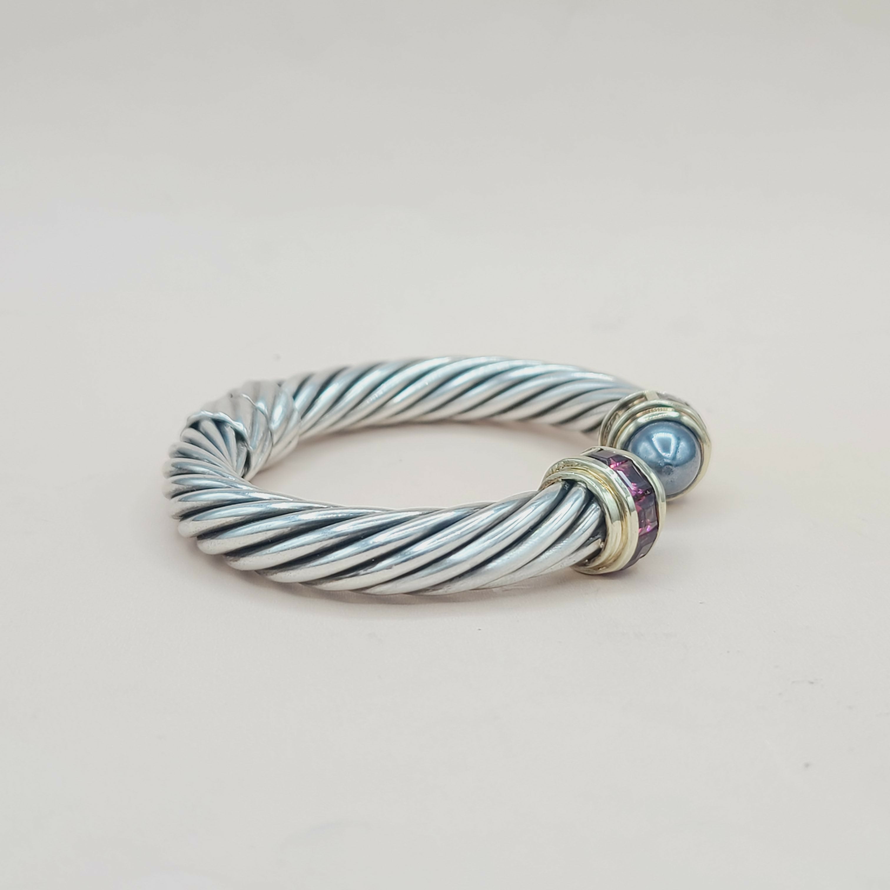 David Yurman Renaissance Bracelet 10mm with Hematite、mySite、hinf8tx79