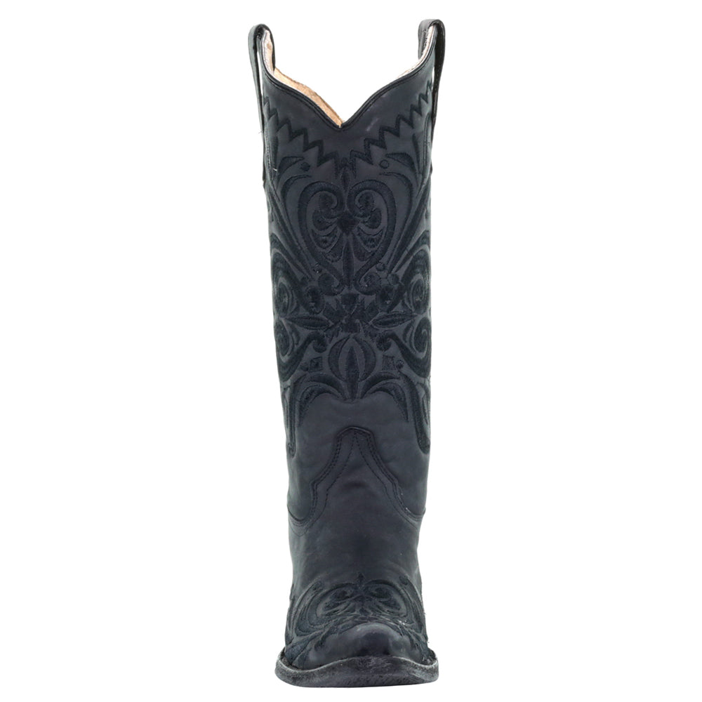 Filigree Embroidery Snip Toe Cowboy Boots、mySite、gtrtttuynbv