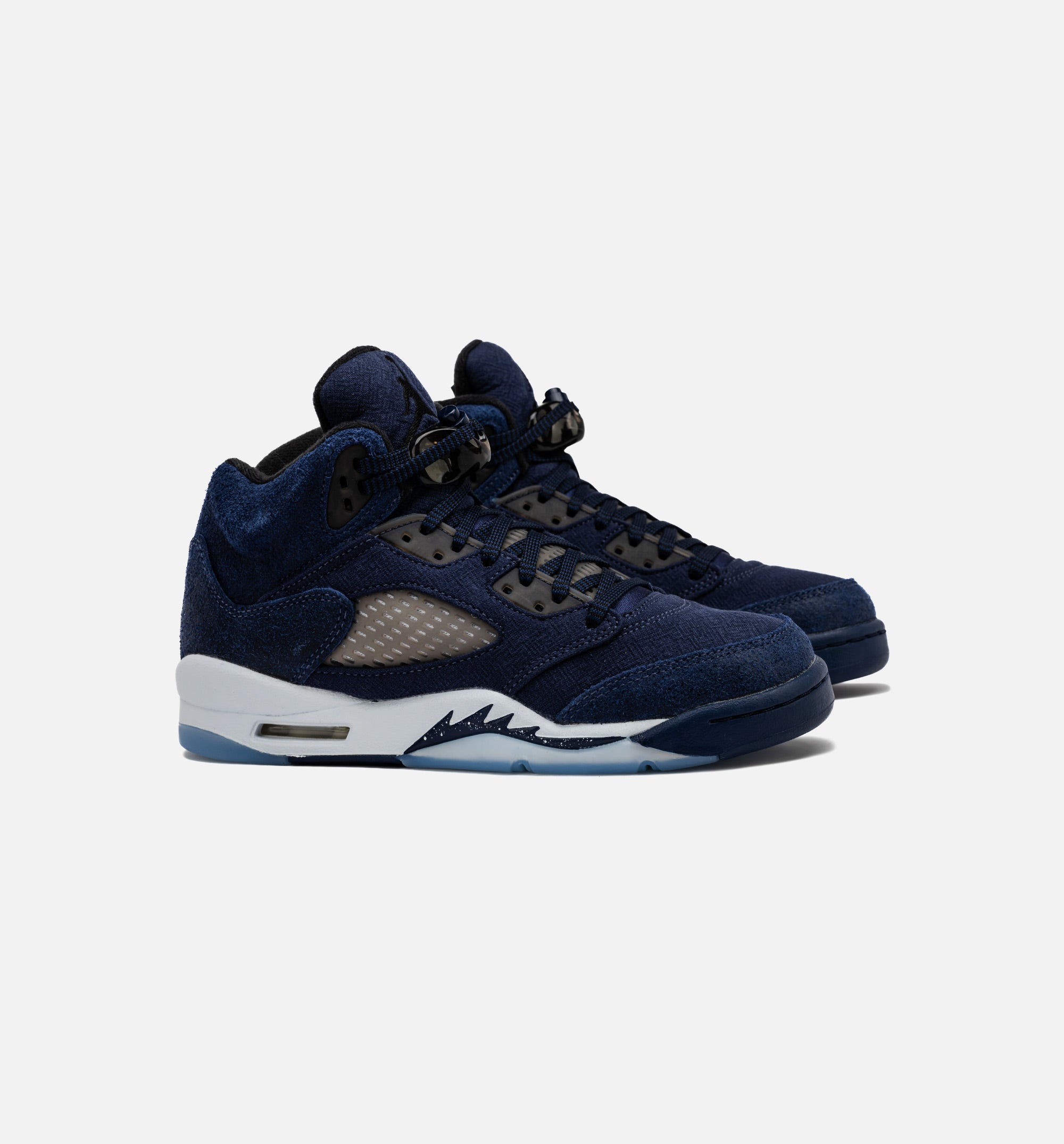 Air Jordan 5 Retro Midnight Navy Grade School Lifestyle Shoe - Midnight Navy/Black/Football Grey、mySite、dreamappss