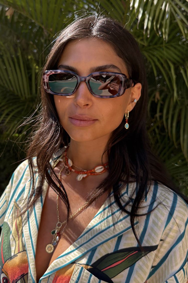 Tortoise Shell Rectangle Sunglasses、mySite、solidvoid