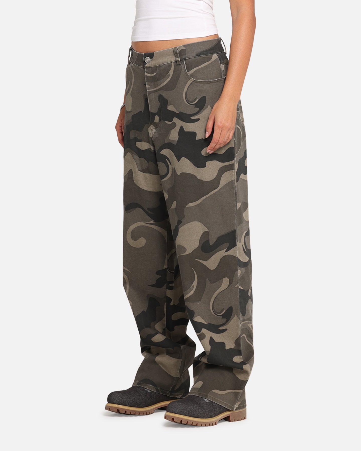 XXIII Washed Camo Pants Camo、mySite、zt4zffjzw