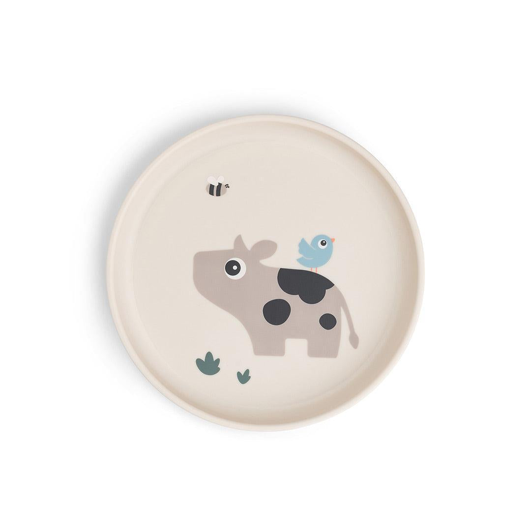  Done By Deer Foodie Plate - Tiny Farm Sand、mySite、merchandisen