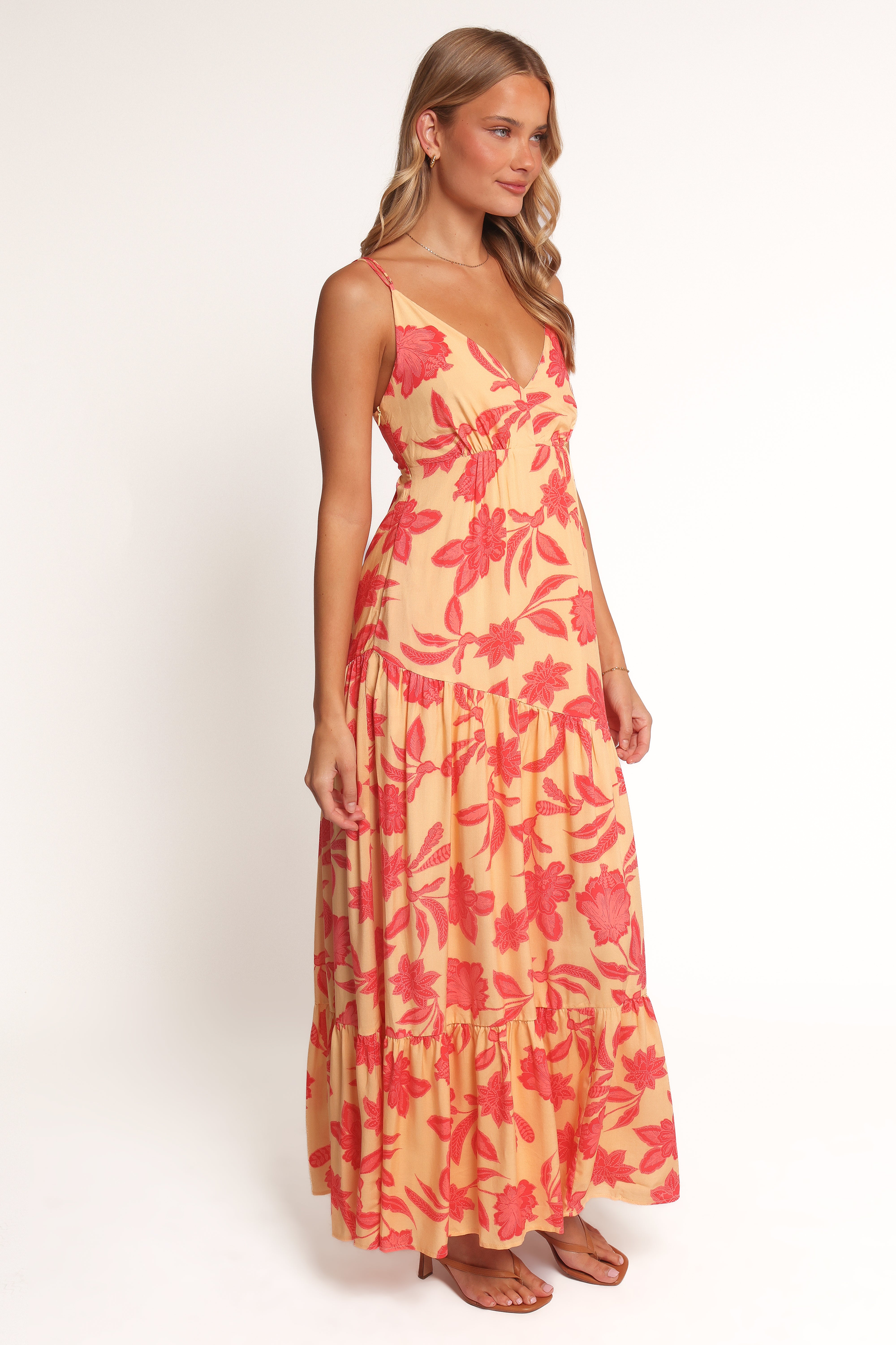 Forbes Maxi Dress - Red Floral、mySite、sugarbowlscore