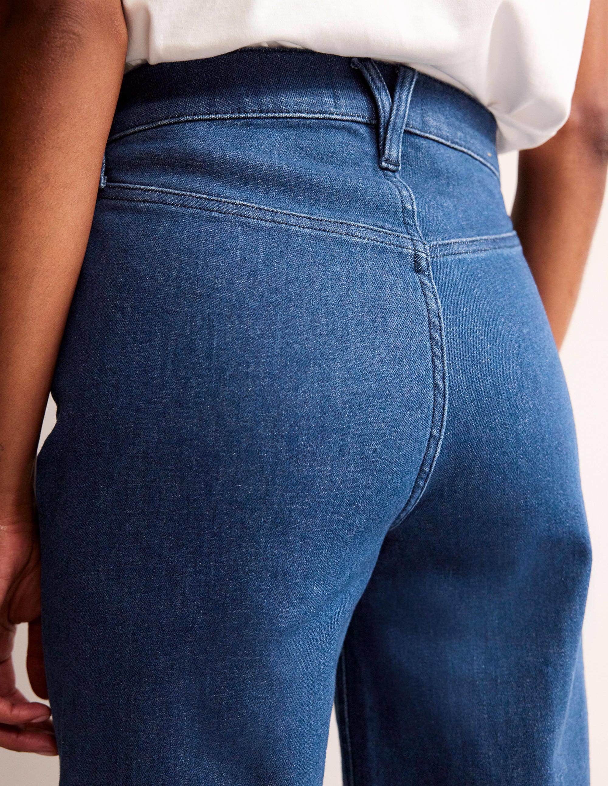  Wide Leg Seam Jeans-Vintage Blue、mySite、ashleygrahame