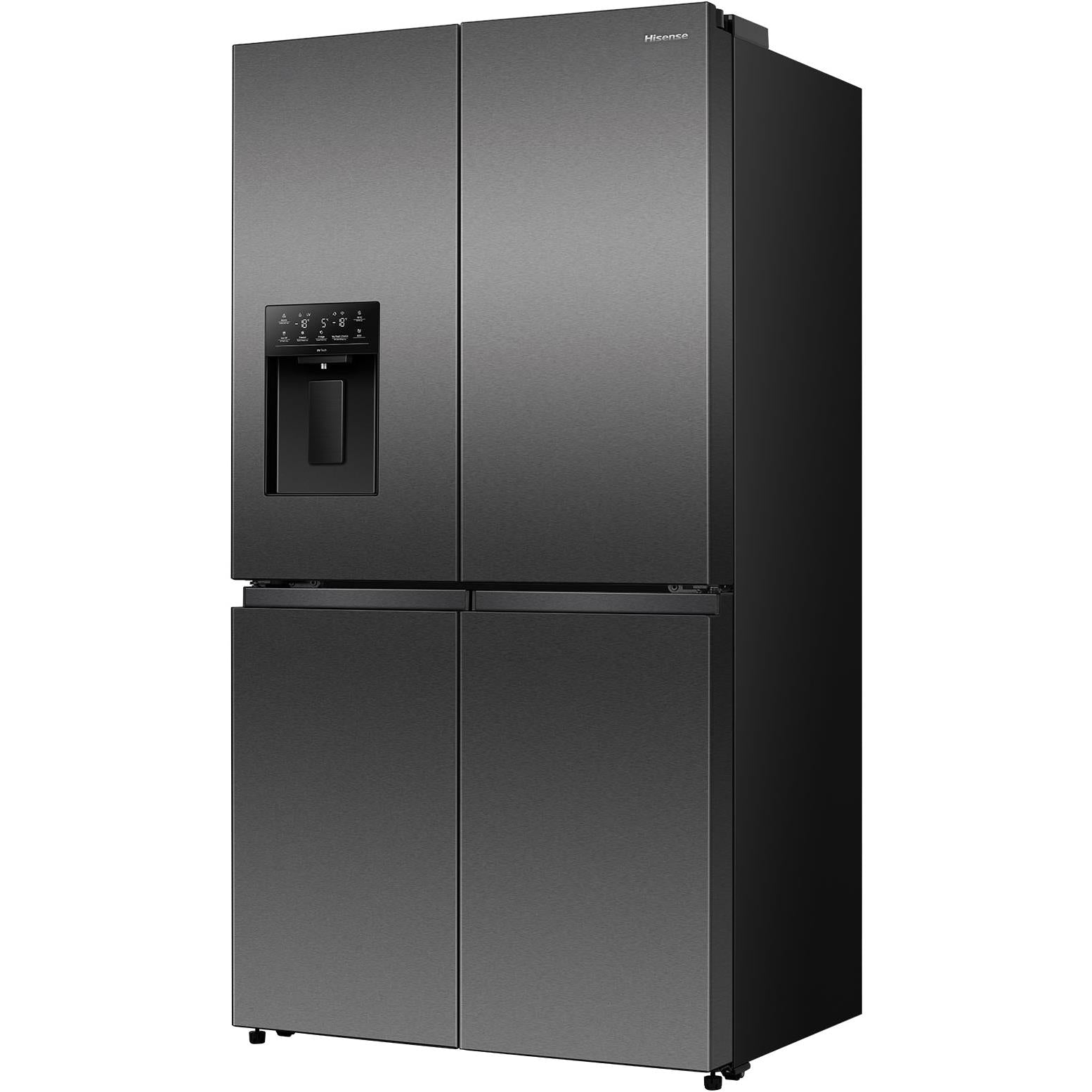 Hisense HRCD640TBW 640L French Door Fridge (Dark Stainless Steel)、mySite、camillekostekn