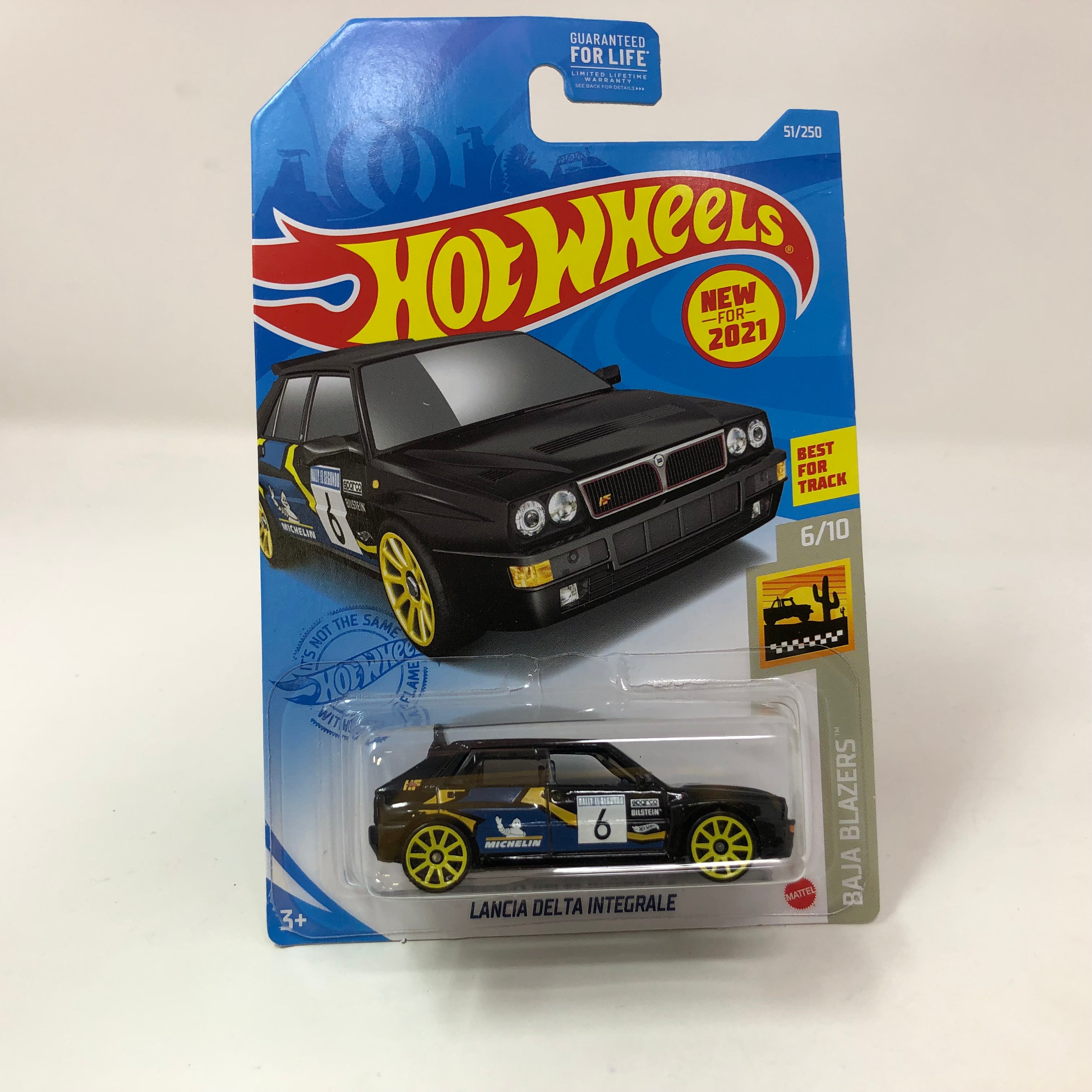 Lancia Delta Integrale #51 * Black * 2021 Hot Wheels、mySite、hgirdovlk