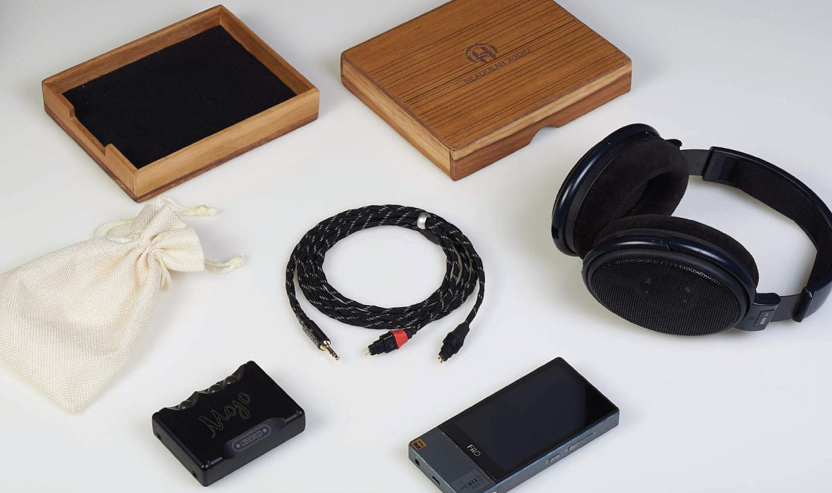 Headphone-Zone-Headgear Audio-Upgrade Cable for HD600 HD650 HD525 HD545 HD565 HD580 Sleeved