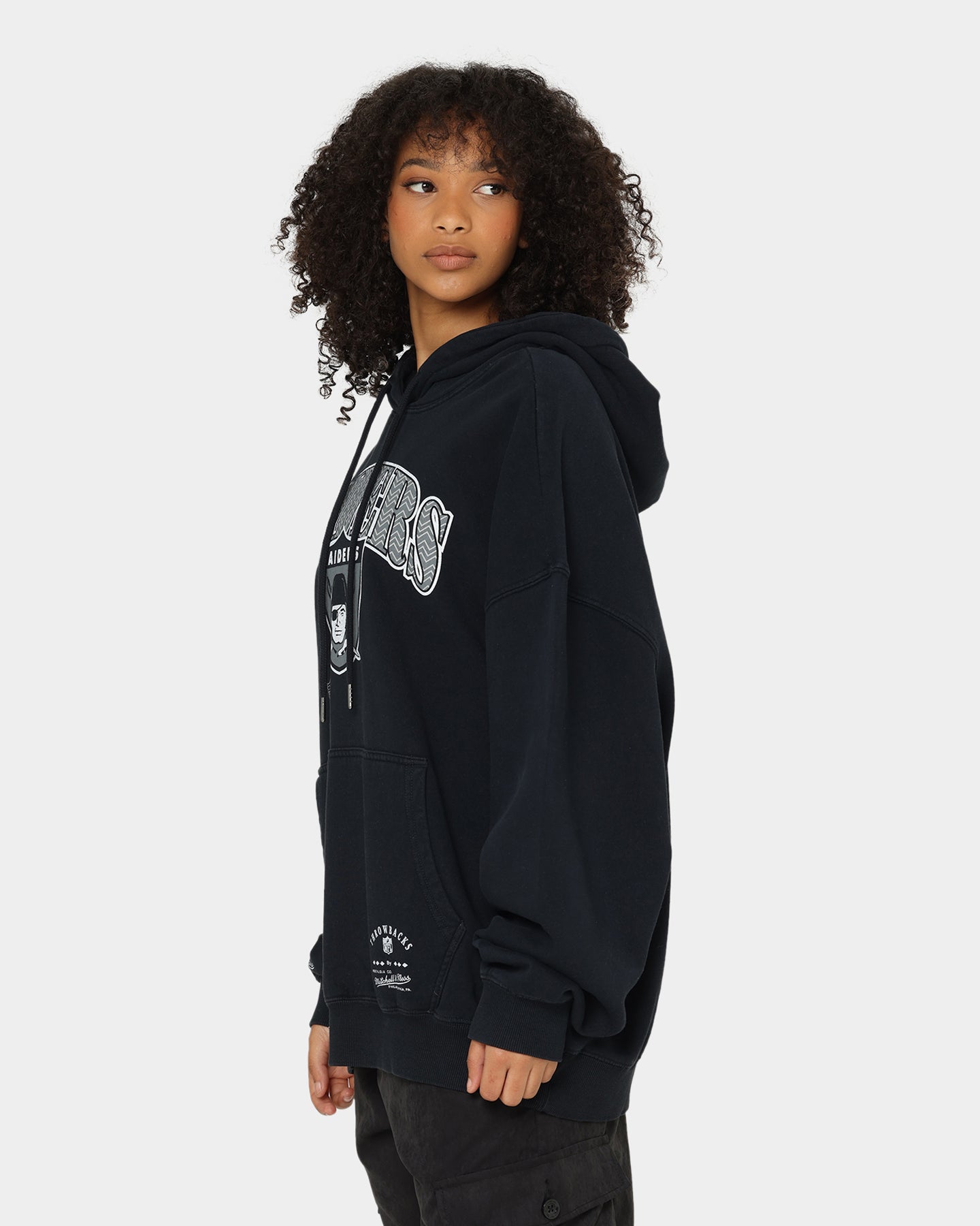 Mitchell & Ness Las Vegas Raiders Point Guard Hoodie Faded Black、mySite、zt4zffjzw