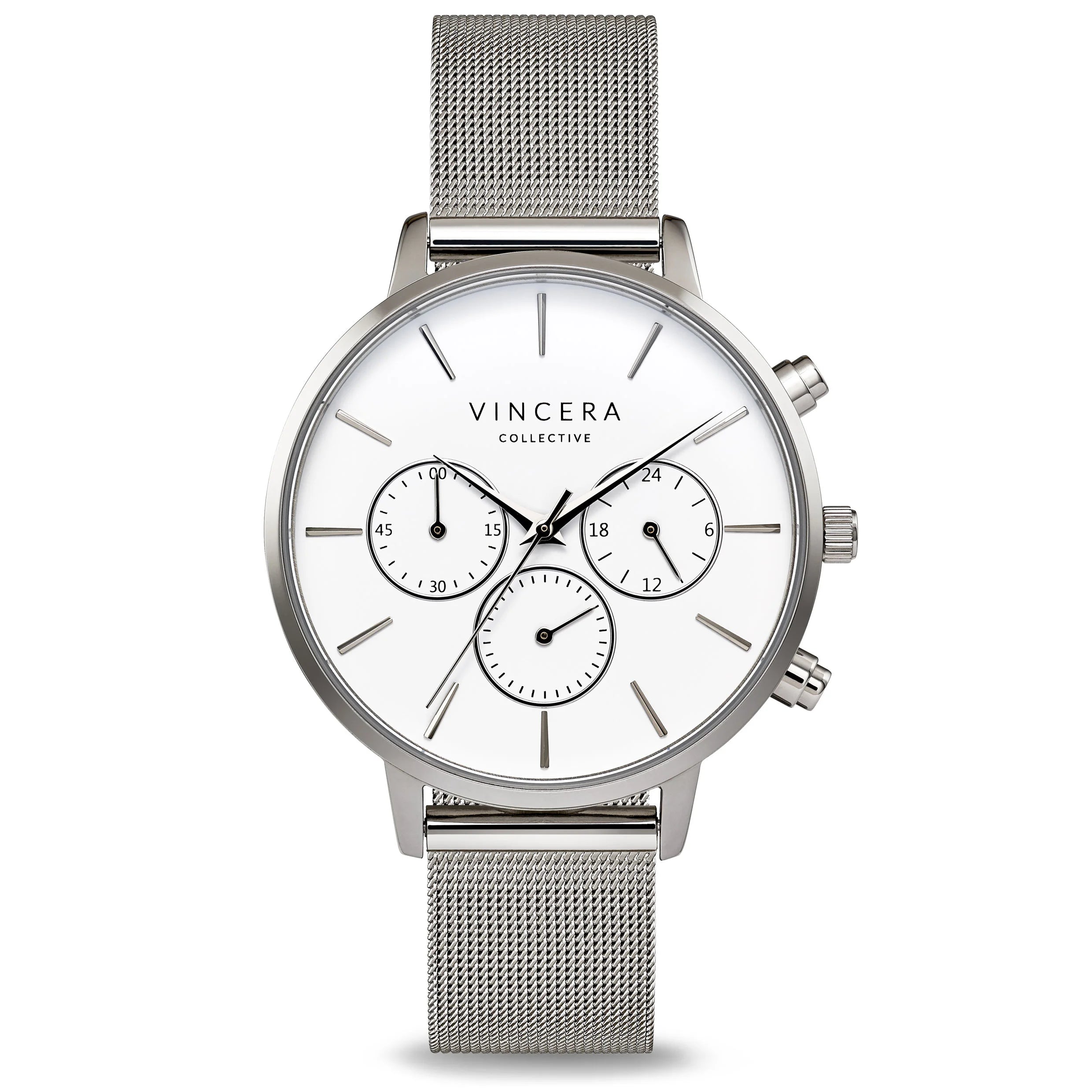  Kleio Mesh - Silver + White