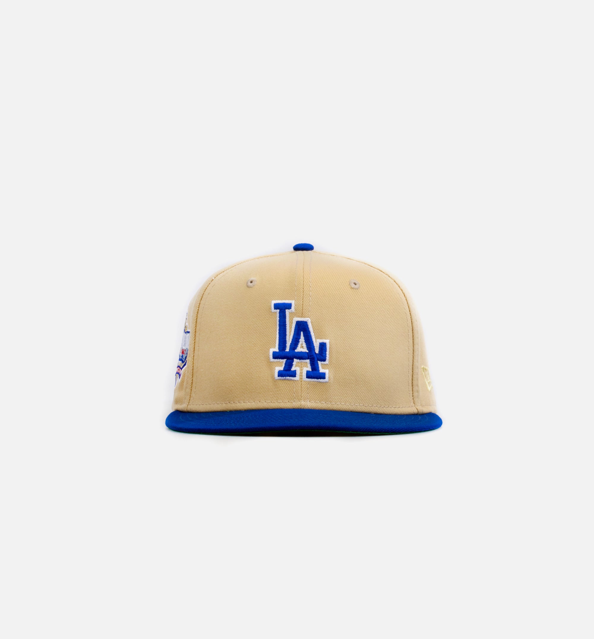 Los Angeles Dodgers Gold Dome 59Fifty Mens Fitted Hat - Gold/Blue、mySite、dreamappss