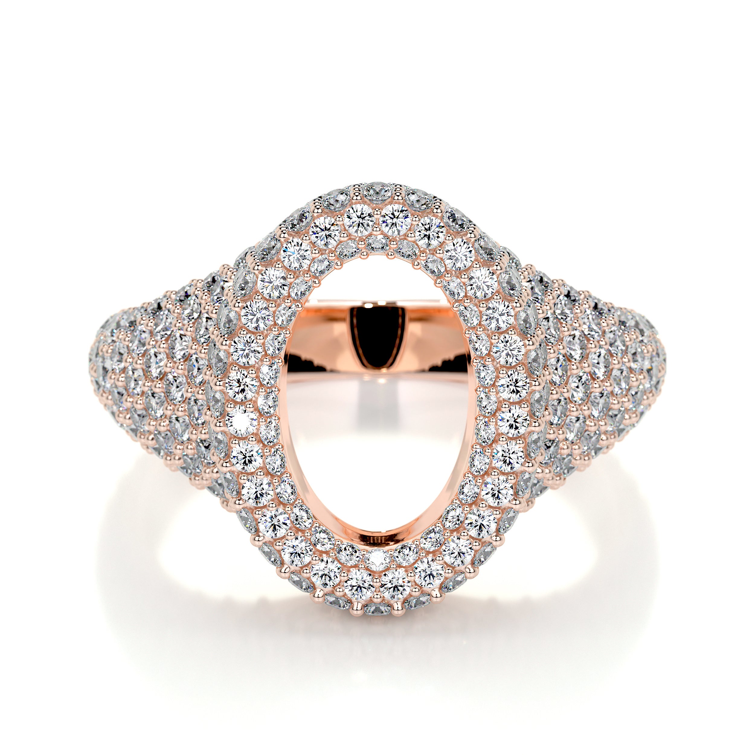 Angelina Lab Grown Diamond Wedding Ring (1.4 Carat) -14K Rose Gold、mySite、hinf8tx79