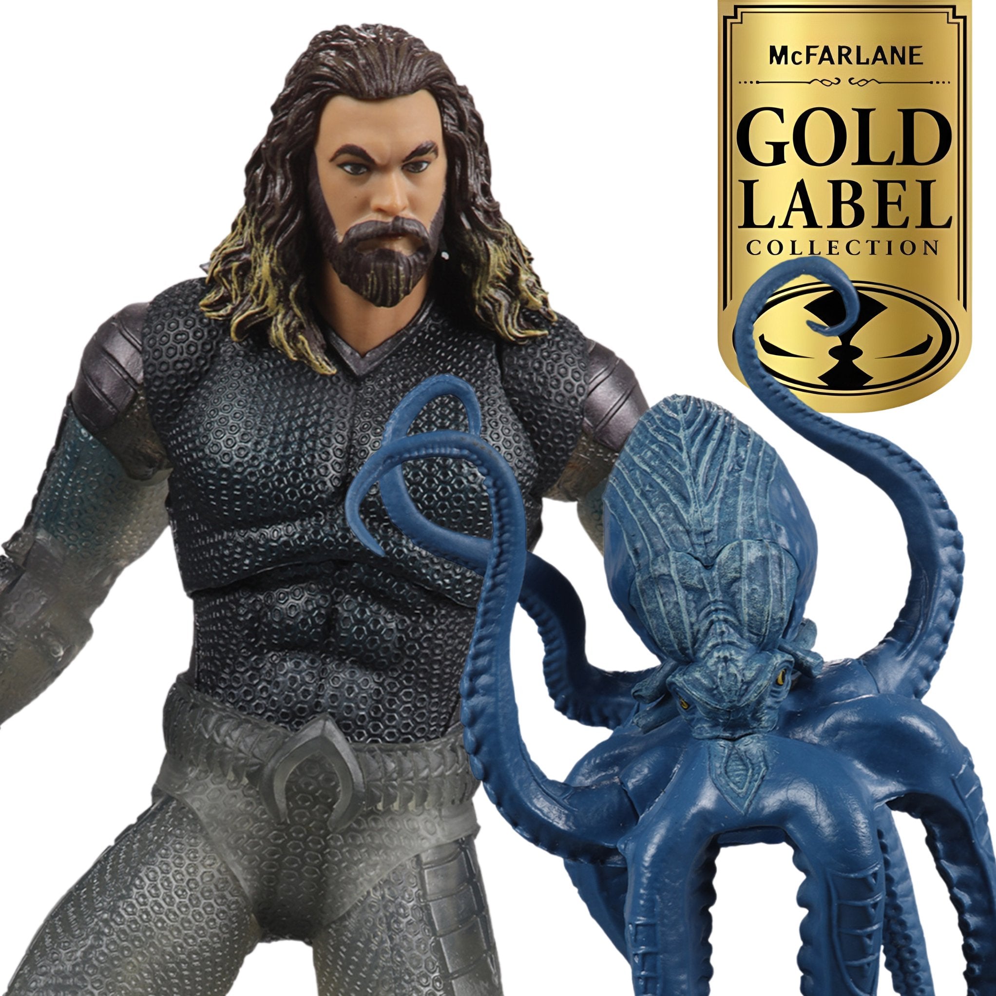 DC Multiverse Exclusive Gold Label Stealth Suit Aquaman & Topo、mySite、hgirdovlk