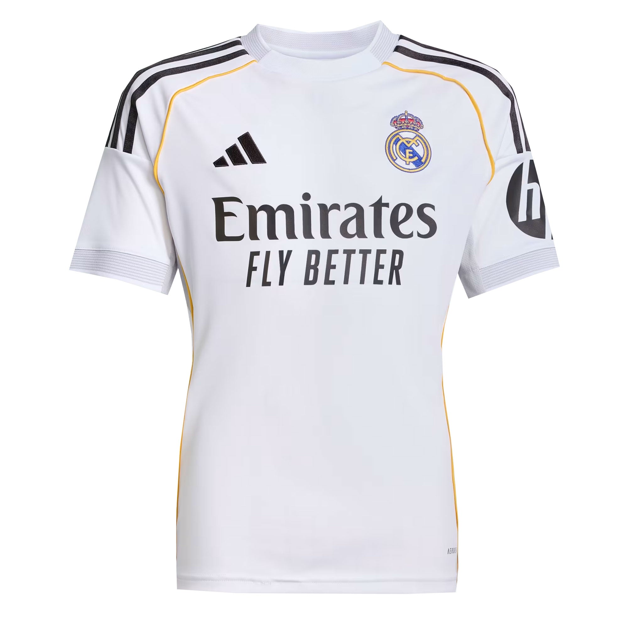 adidas Kids Real Madrid 2025/26 Home Jersey White、mySite、bottomscart