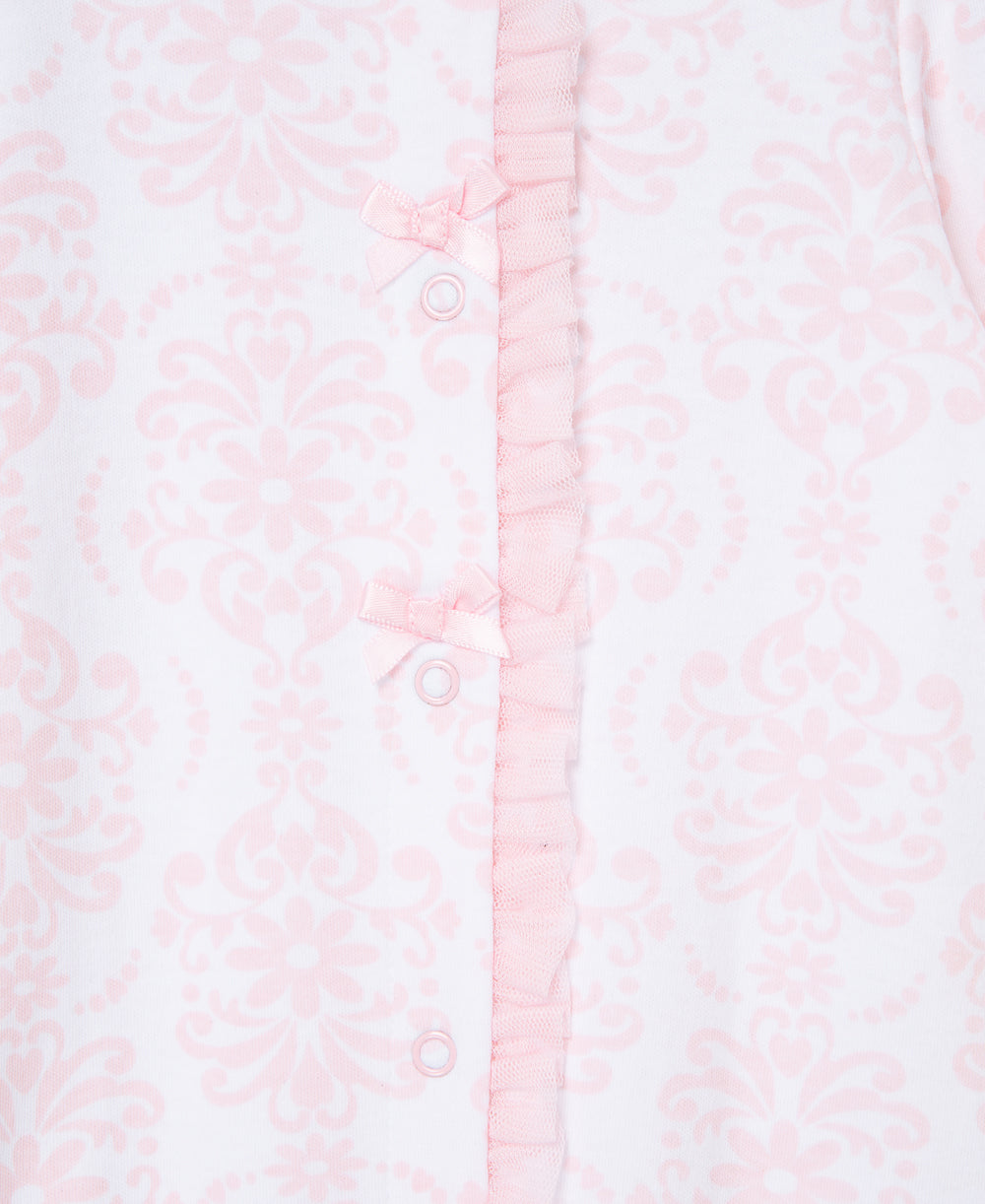  Damask Scroll Footed One-Piece And Hat、mySite、layawaytickets