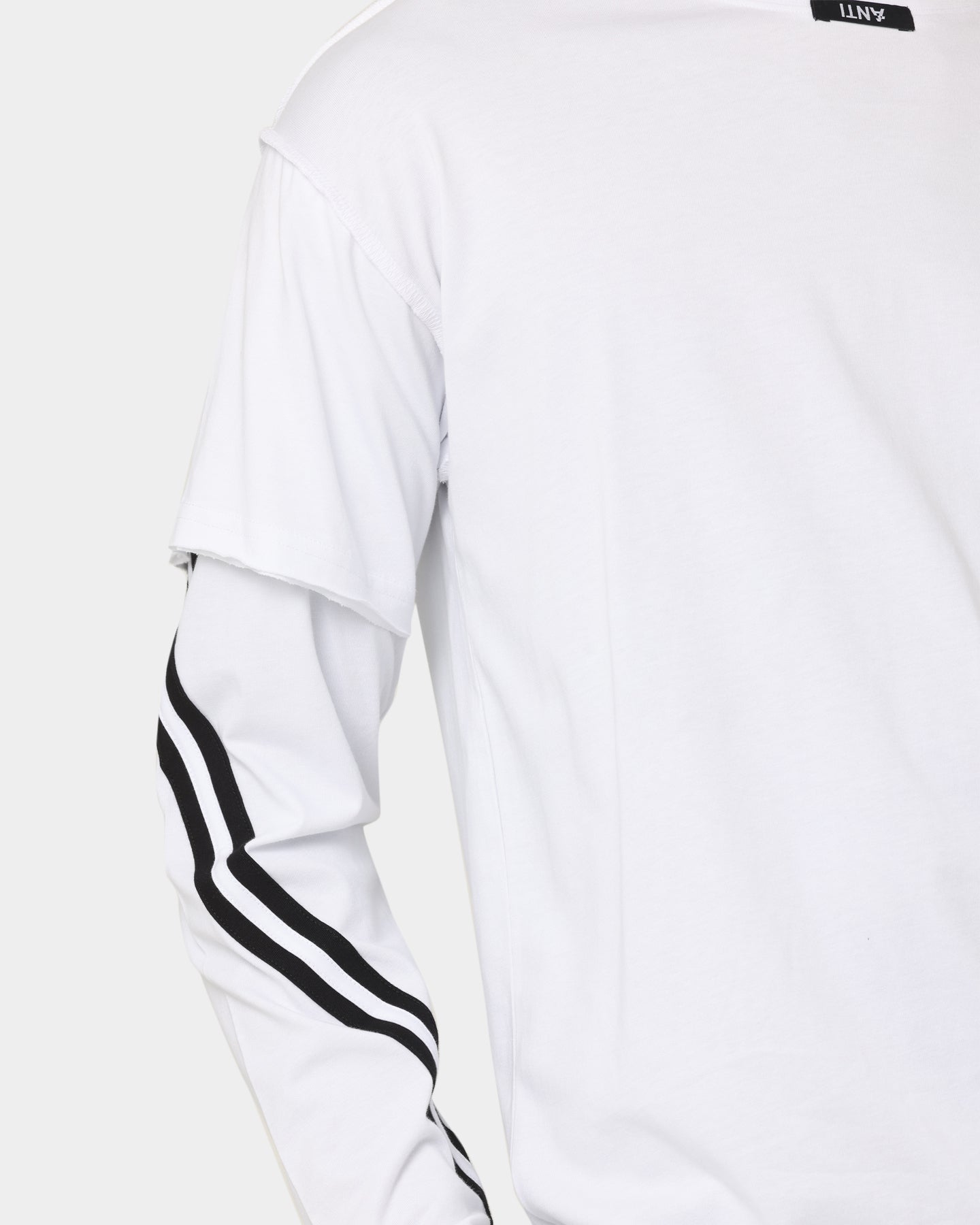 The Anti Order Anti Sport Layered Long Sleeve T-Shirt White/Black、mySite、zt4zffjzw