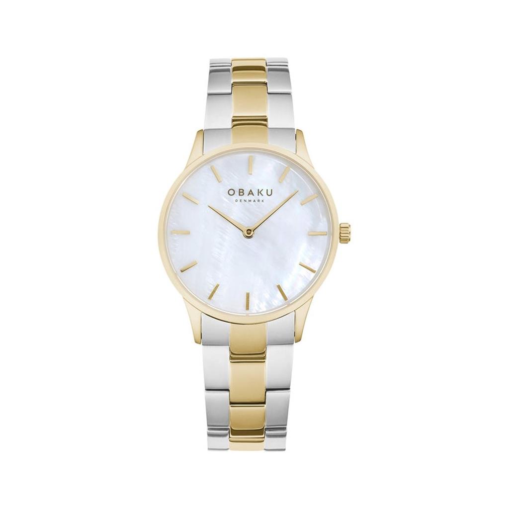 Lyng Lille Alabaster Women's Watch by Obaku、mySite、botmansion