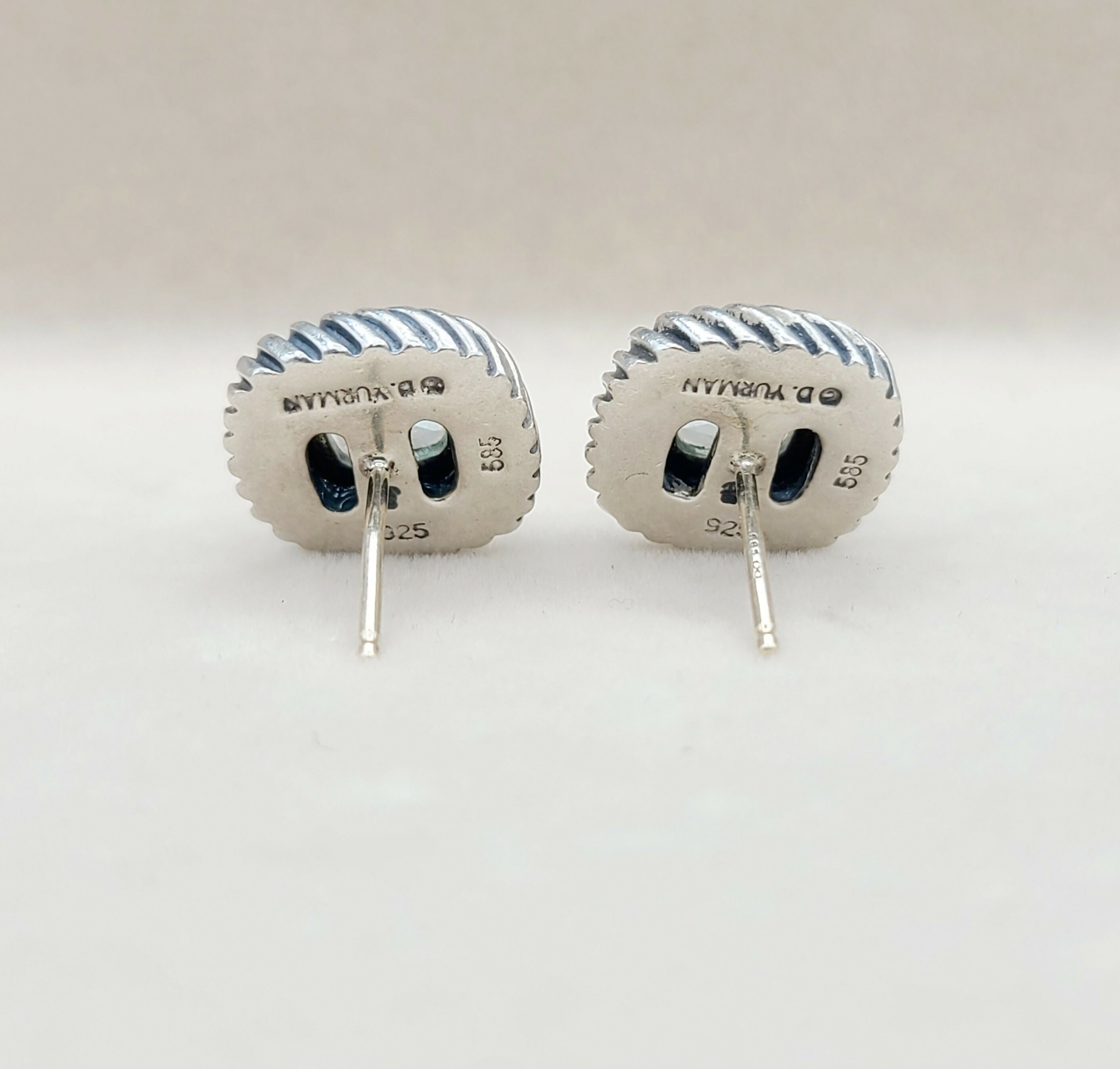 David聽Yurman聽Albion聽Blue聽Topaz聽Earrings聽、mySite、hinf8tx79