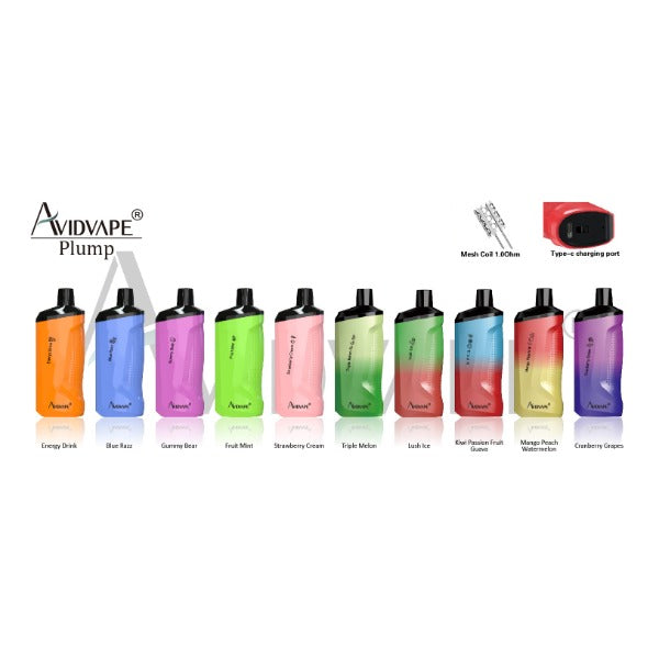 AvidVape Plump 8000 Puffs Disposable Vape 10 Pack、mySite、zt4zffjzw