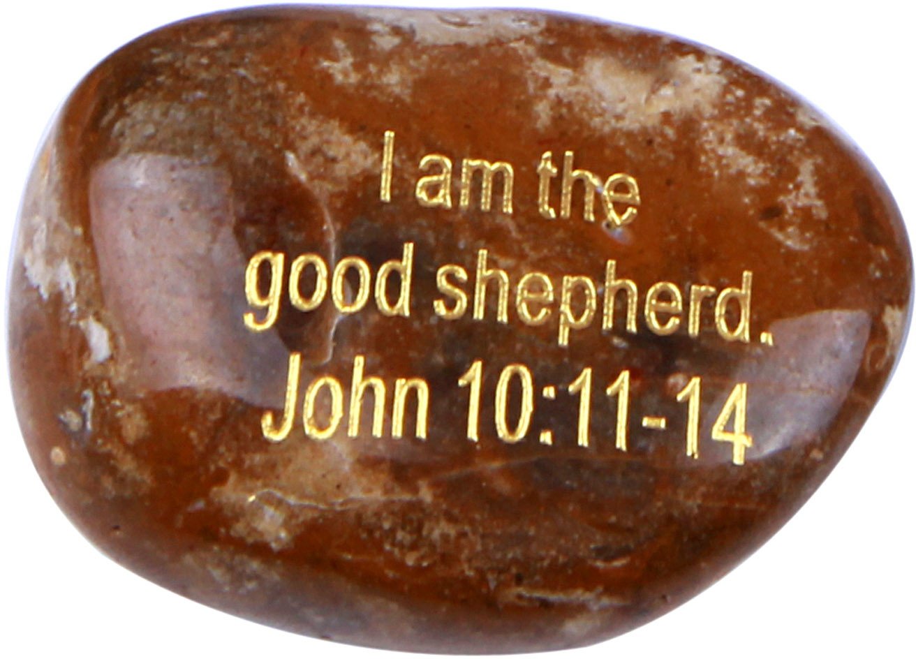  The Seven I AM Statements in John Engraved in Gold on River Stones from The Holy Land、mySite、elrpsem3k