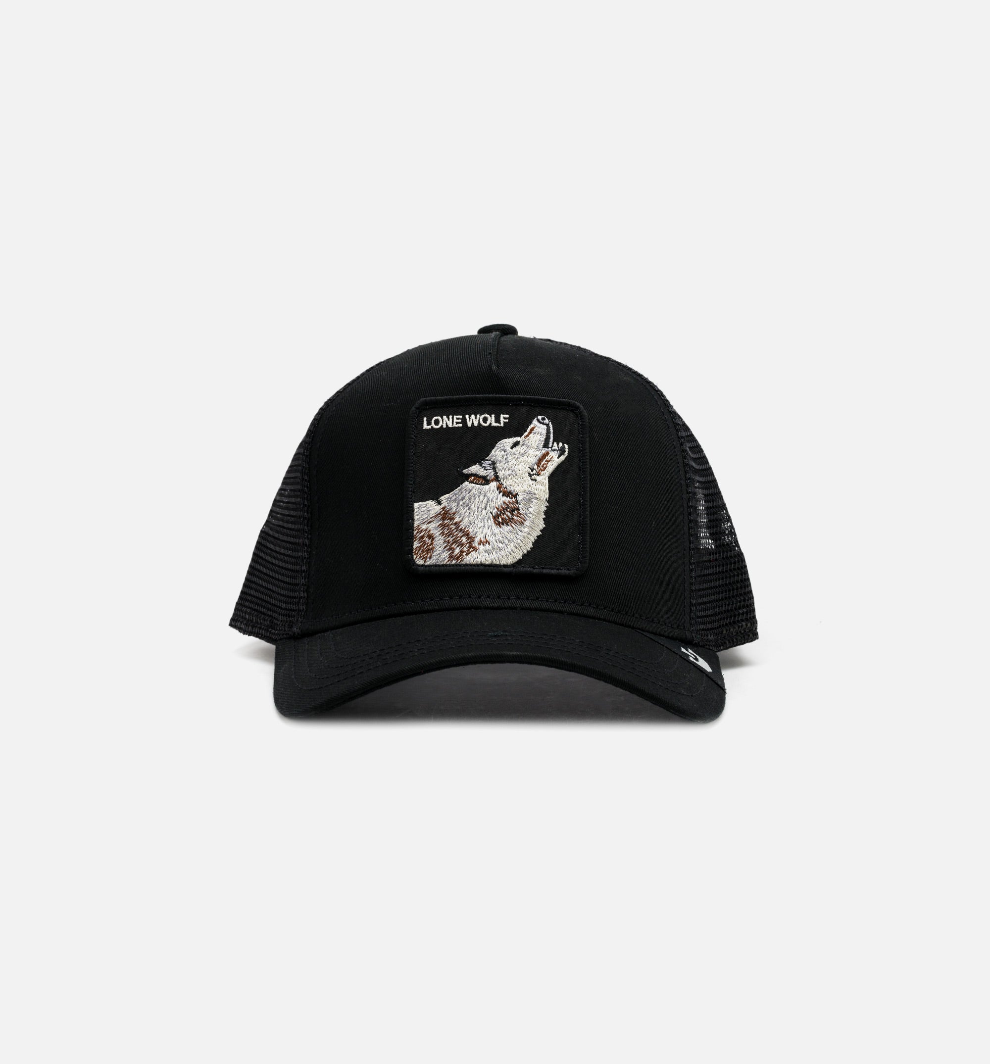 The Lone Wolf Trucker Mens Hat - Black、mySite、dreamappss