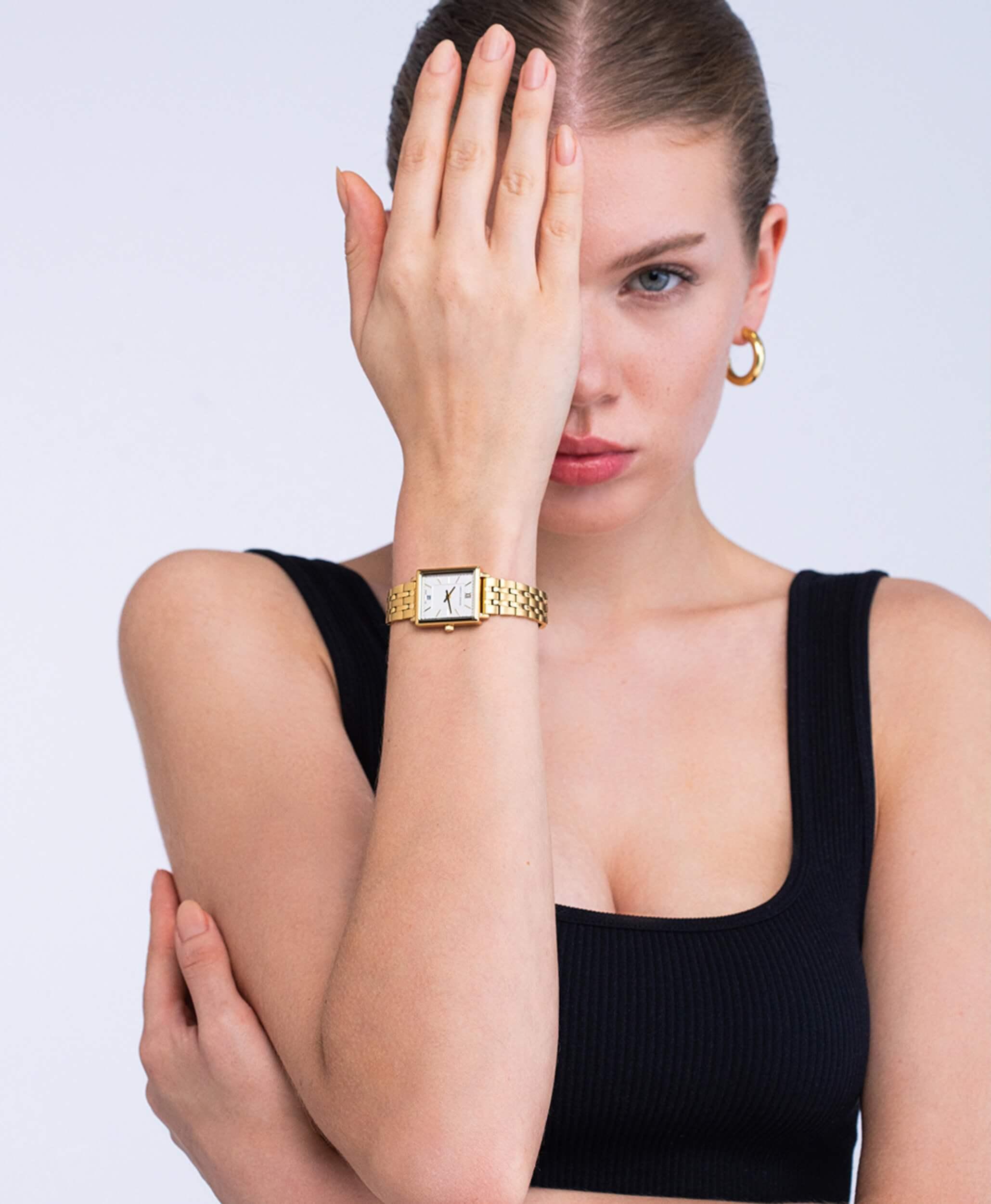 Boyfriend Mini Classic Gold White 31mm、mySite、botmansion