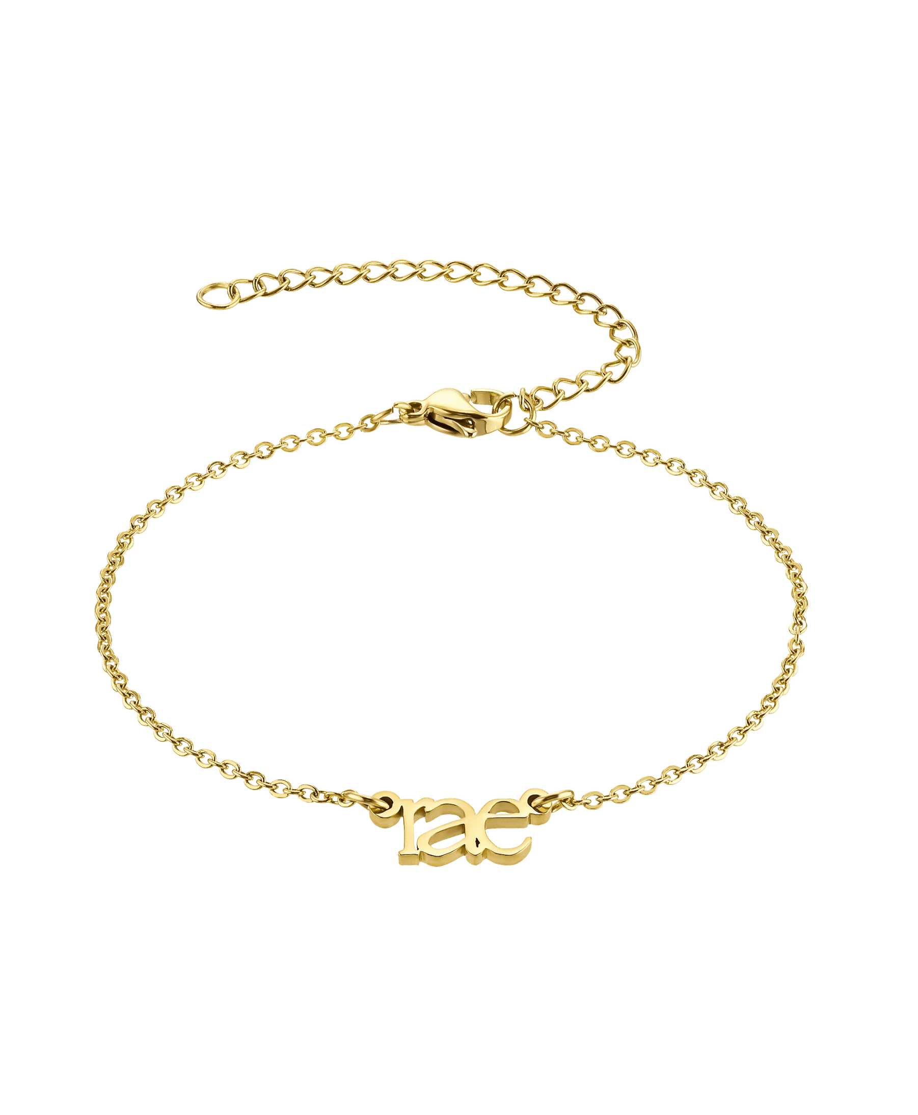  Sleek Name Bracelet 18ct Gold Vermeil