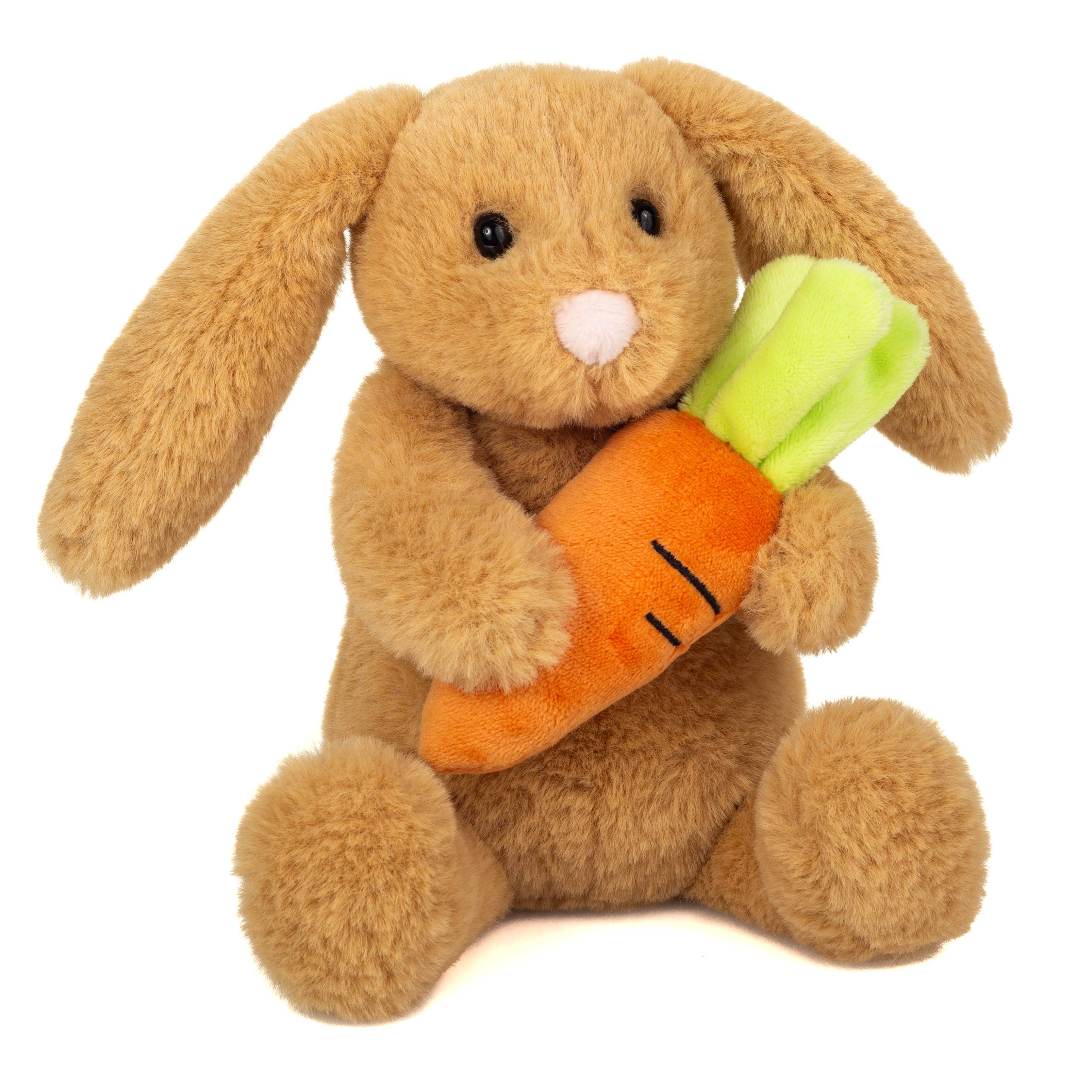 Lilly the Bunny with a Carrot 23 cm - Plush Toy by Teddy Hermann So Cute、mySite、g9winljtr