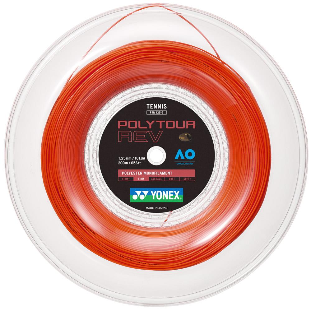 Yonex Poly Tour Rev - Bright Orange - String Reel