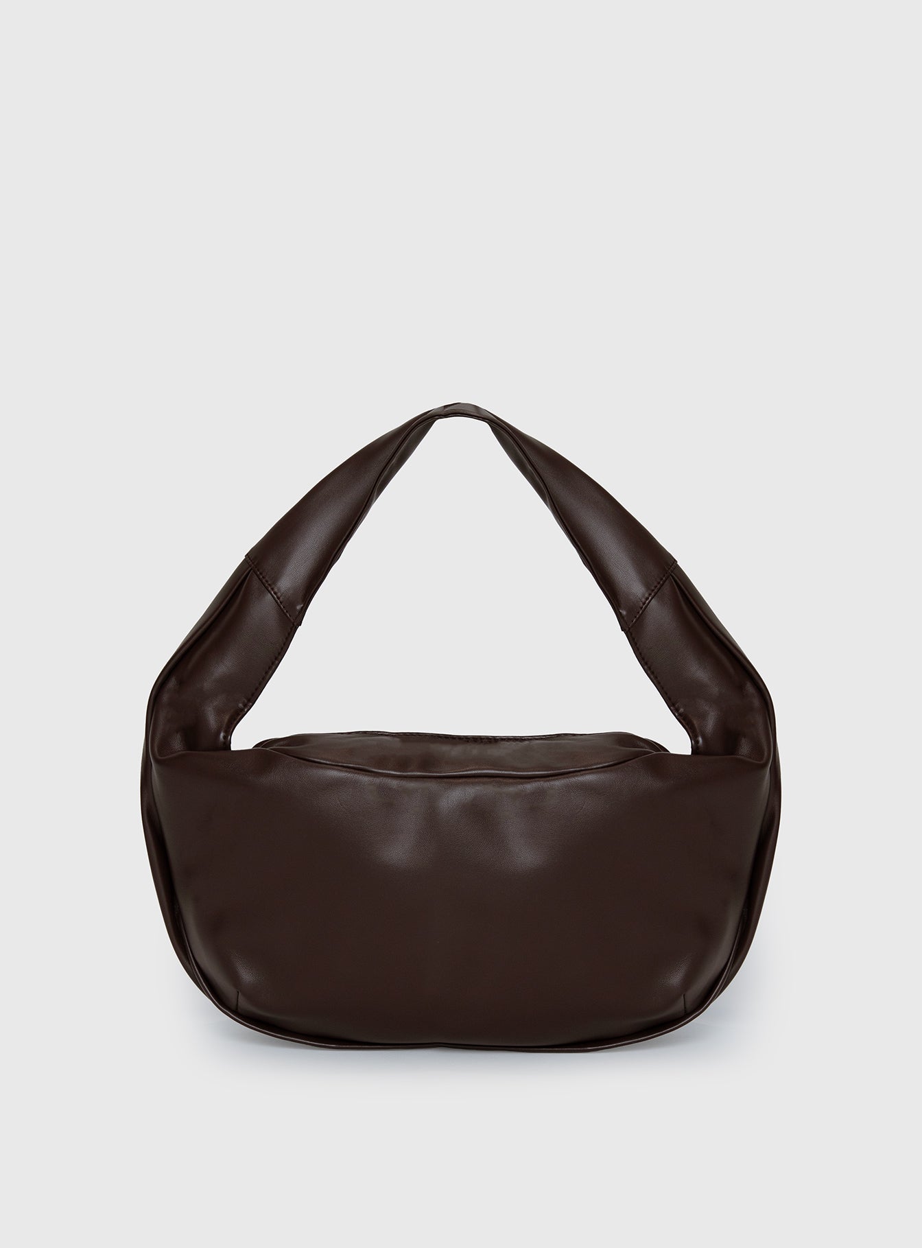 Prospect Park Shoulder Bag Chocolate、mySite、solidvoid
