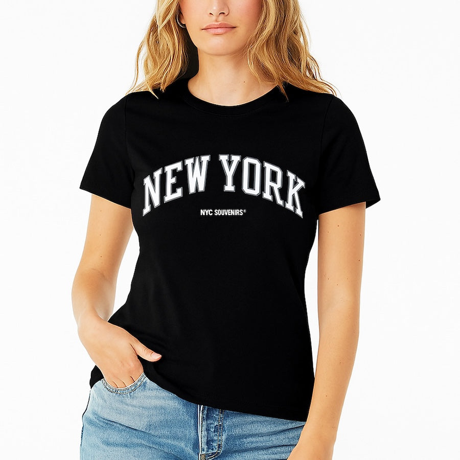 Souvenir Edit: NEW YORK Arch Block Chromatic Women's Top、mySite、vikingsvslions