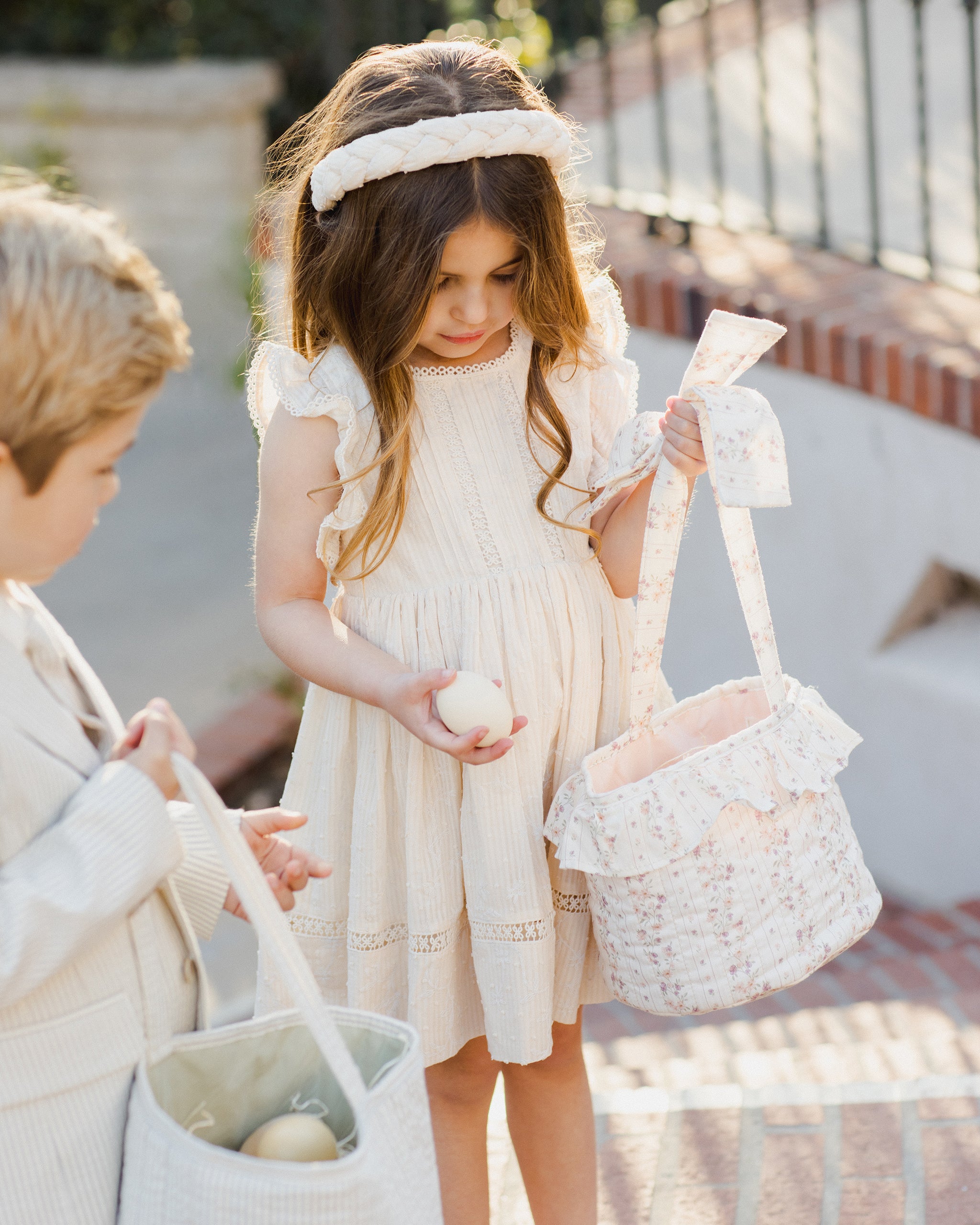  Easter Basket || Floral Stripe、mySite、layawaytickets