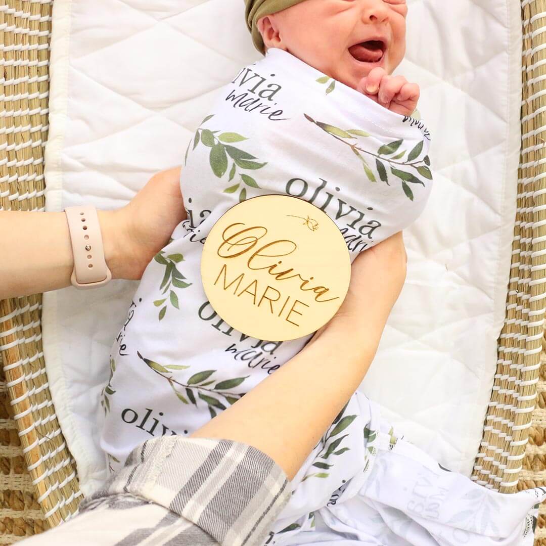  Personalized Baby Name Wood Announcement | Script、mySite、layawaytickets