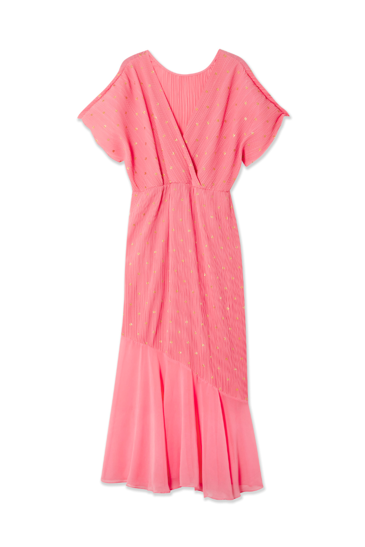 Pink Plisse Fifi Dress、mySite、solidvoid