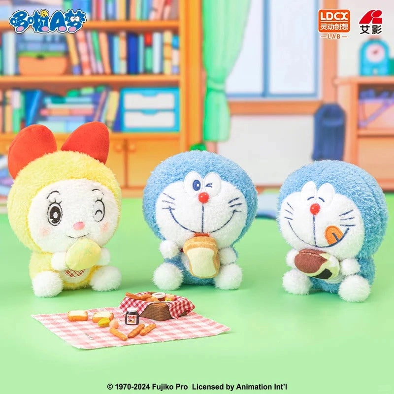  【NEW】Doraemon Funny Movable Series Plush Blind Box、mySite、greenlandpopulation