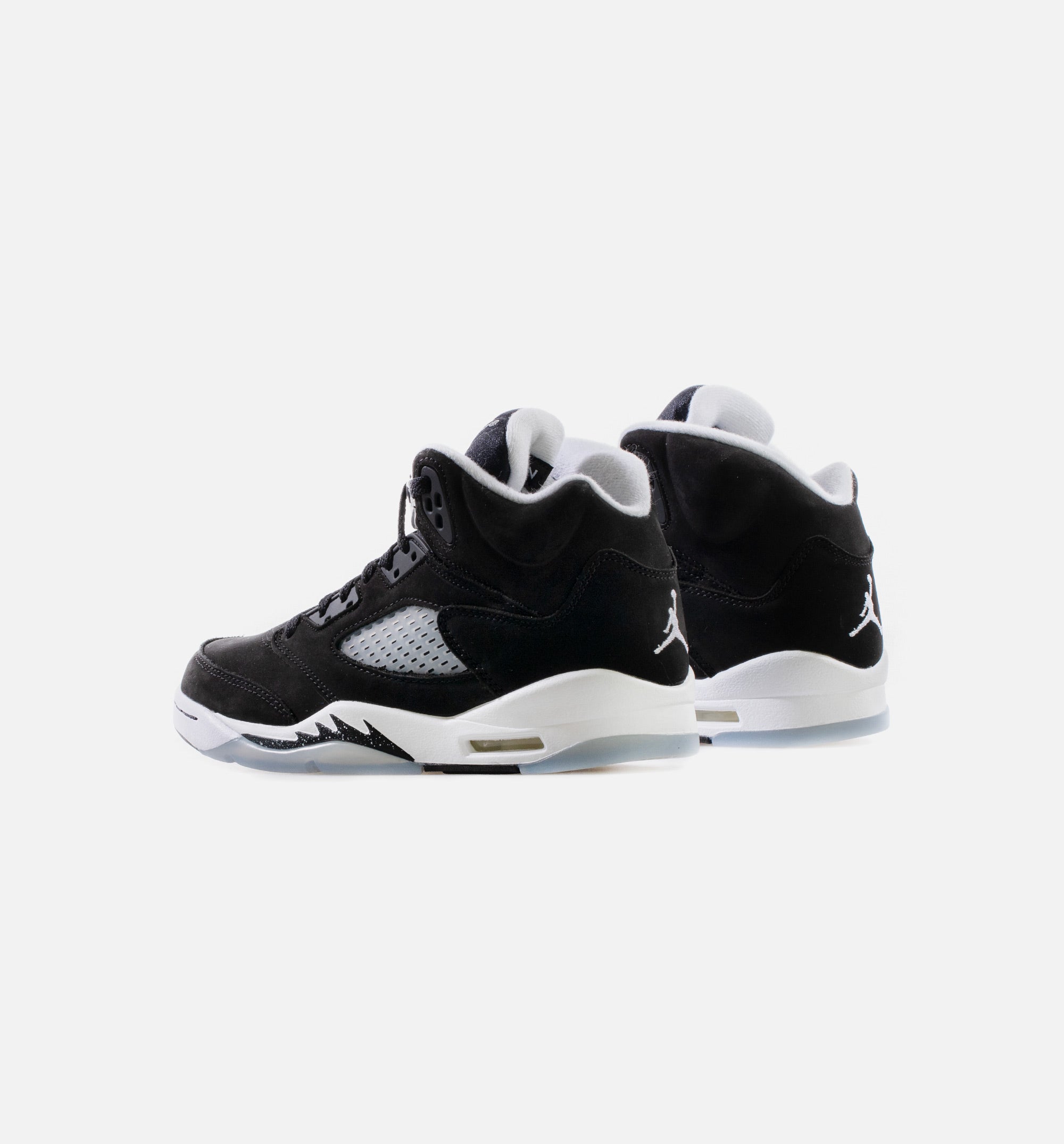 Air Jordan 5 Retro Moonlight Grade School Lifestyle Shoe - Black/White/Cool Grey - Free Shipping、mySite、dreamappss