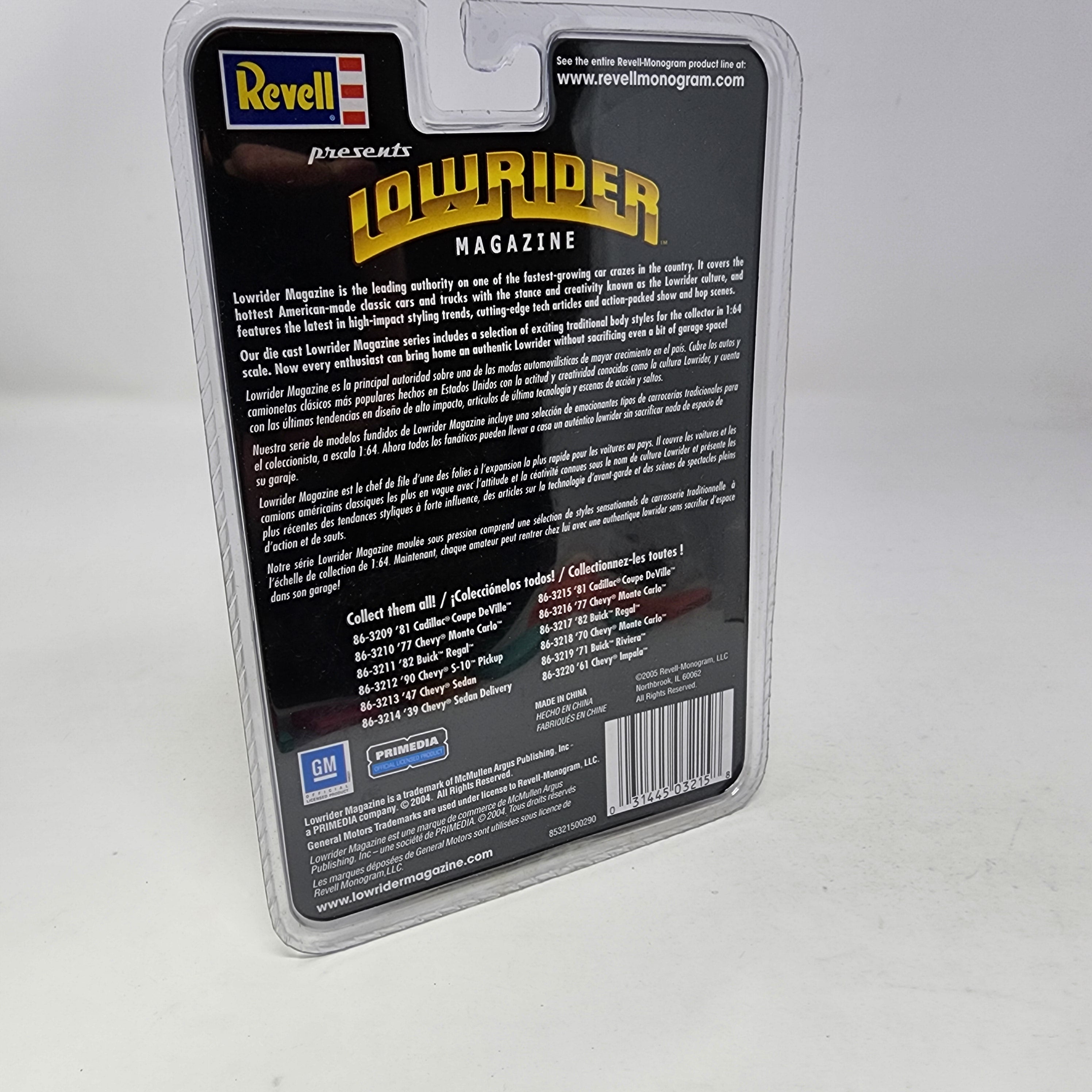 '81 Cadillac Coupe Deville * Lowrider Magazine Revell、mySite、hgirdovlk