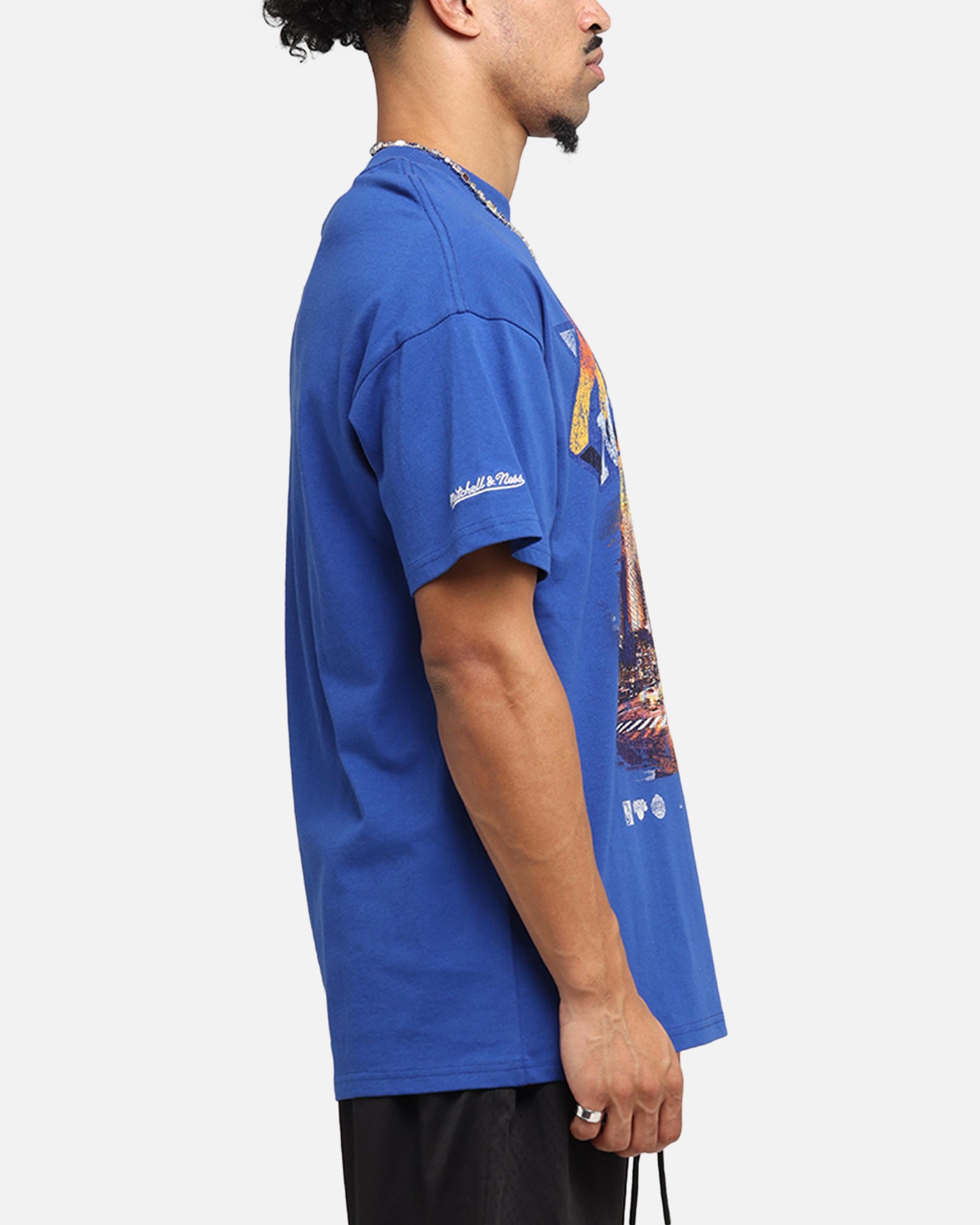 Mitchell & Ness New York Knicks The Garden T-Shirt Blue、mySite、zt4zffjzw