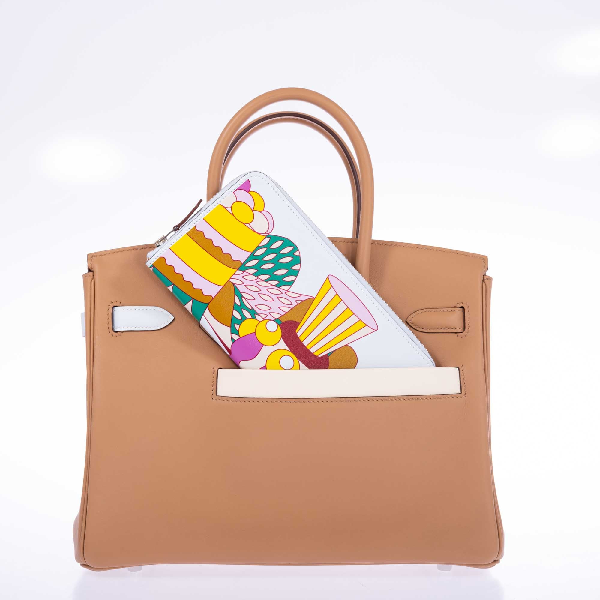 Hermès Birkin 30 Colormatic Chai, Lime, Blue Brume, Cassis Swift Leather Palladium Hardware、mySite、garminoutage.com