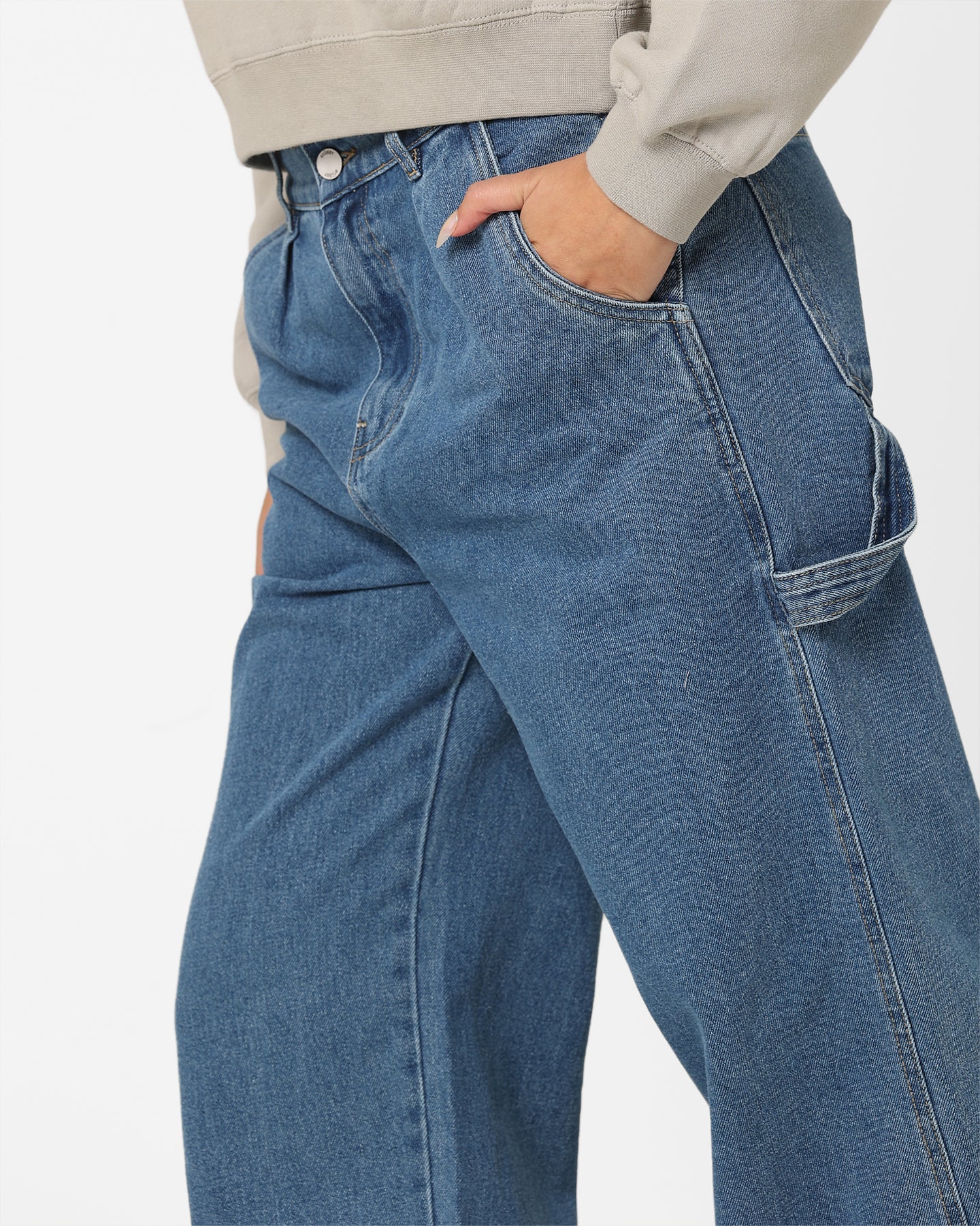 Stussy Women's Nevada Denim Pants Indigo Denim、mySite、zt4zffjzw